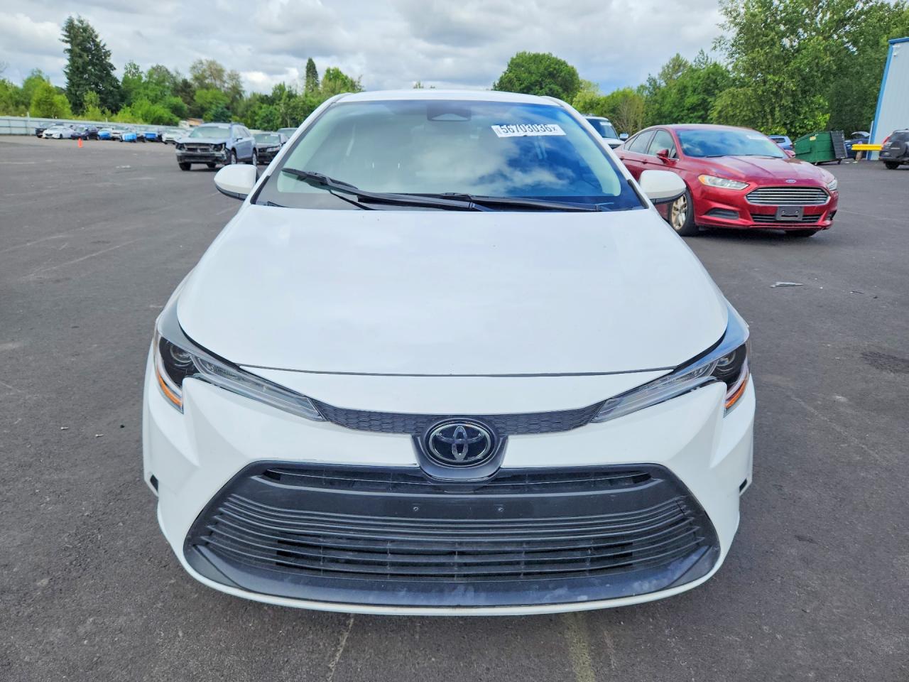 2024 Toyota Corolla Le White vin: JTDB4MEE5RJ014959