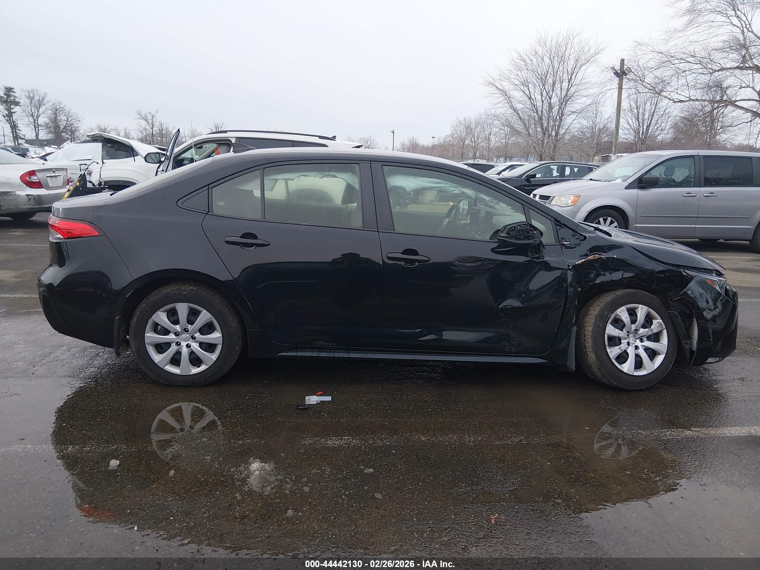 2023 Toyota Corolla Le Black vin: JTDB4MEEXPJ008314