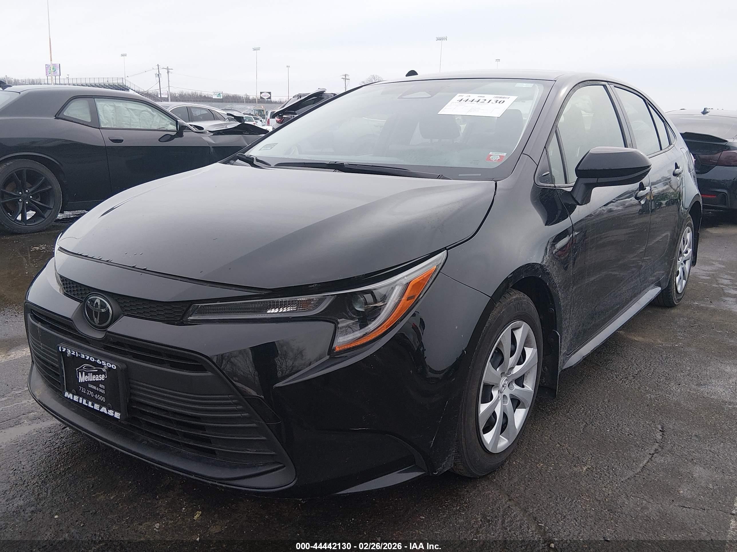 2023 Toyota Corolla Le Black vin: JTDB4MEEXPJ008314
