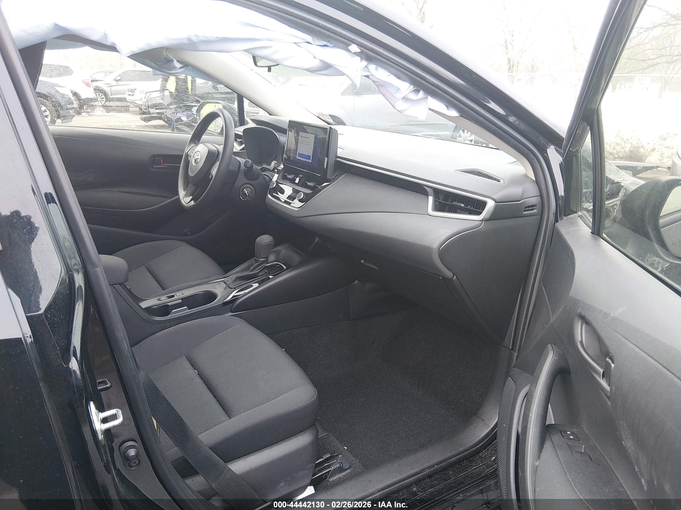 2023 Toyota Corolla Le Black vin: JTDB4MEEXPJ008314
