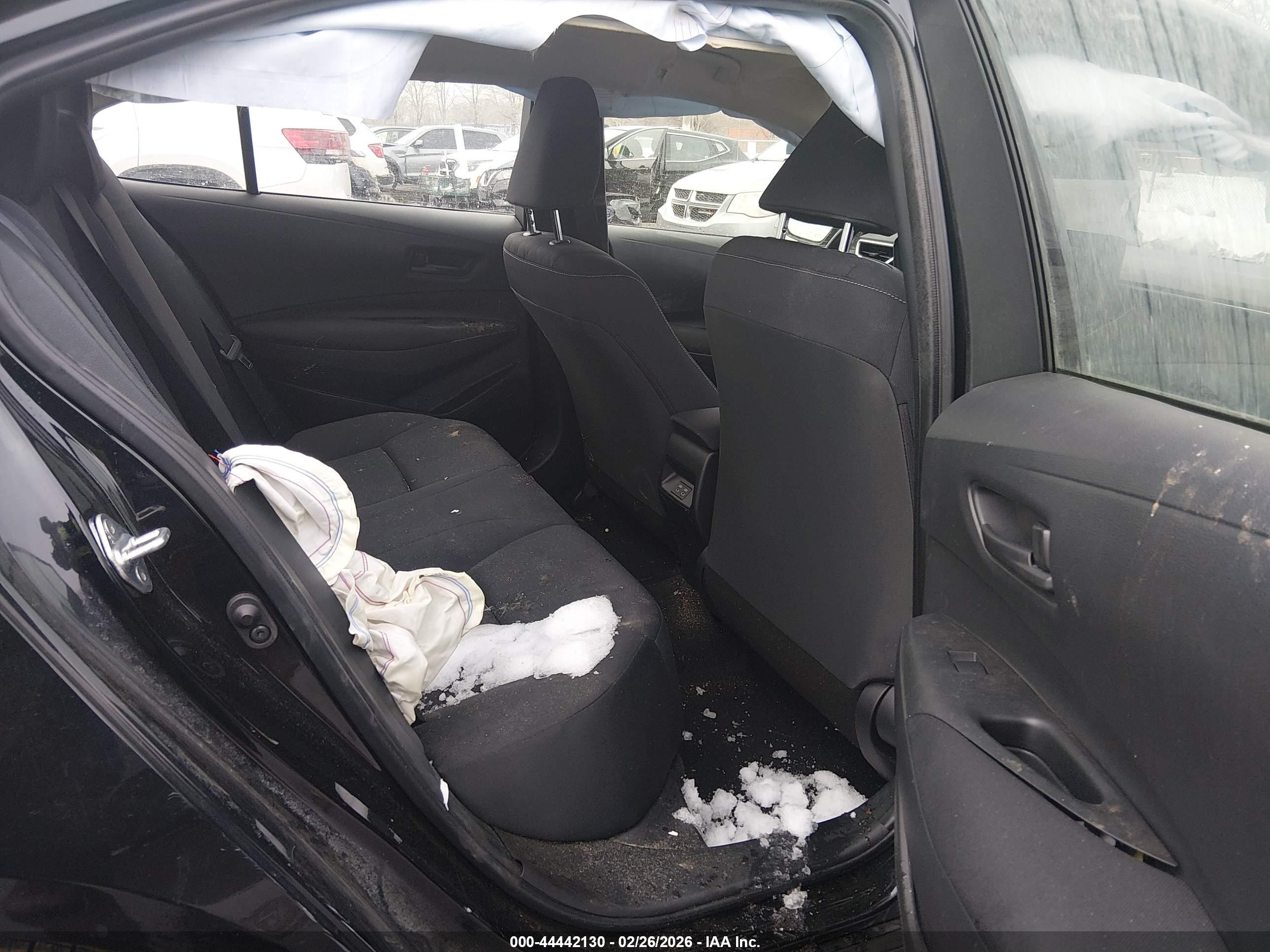 2023 Toyota Corolla Le Black vin: JTDB4MEEXPJ008314
