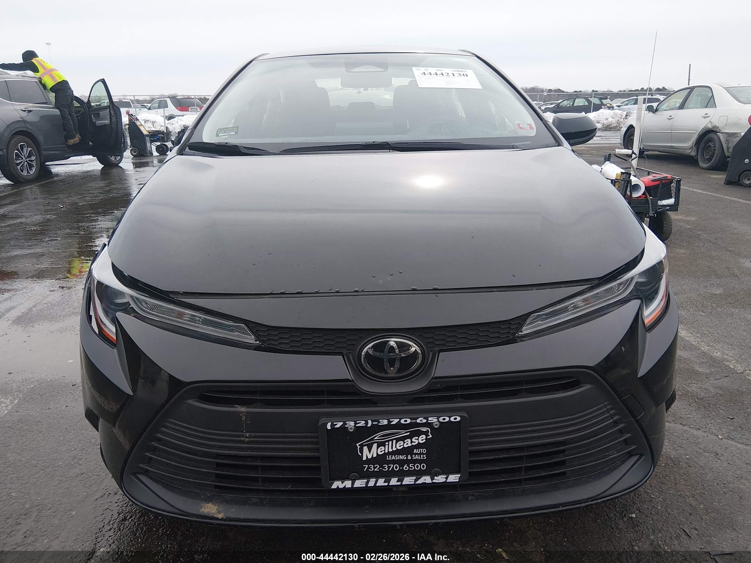 2023 Toyota Corolla Le Black vin: JTDB4MEEXPJ008314