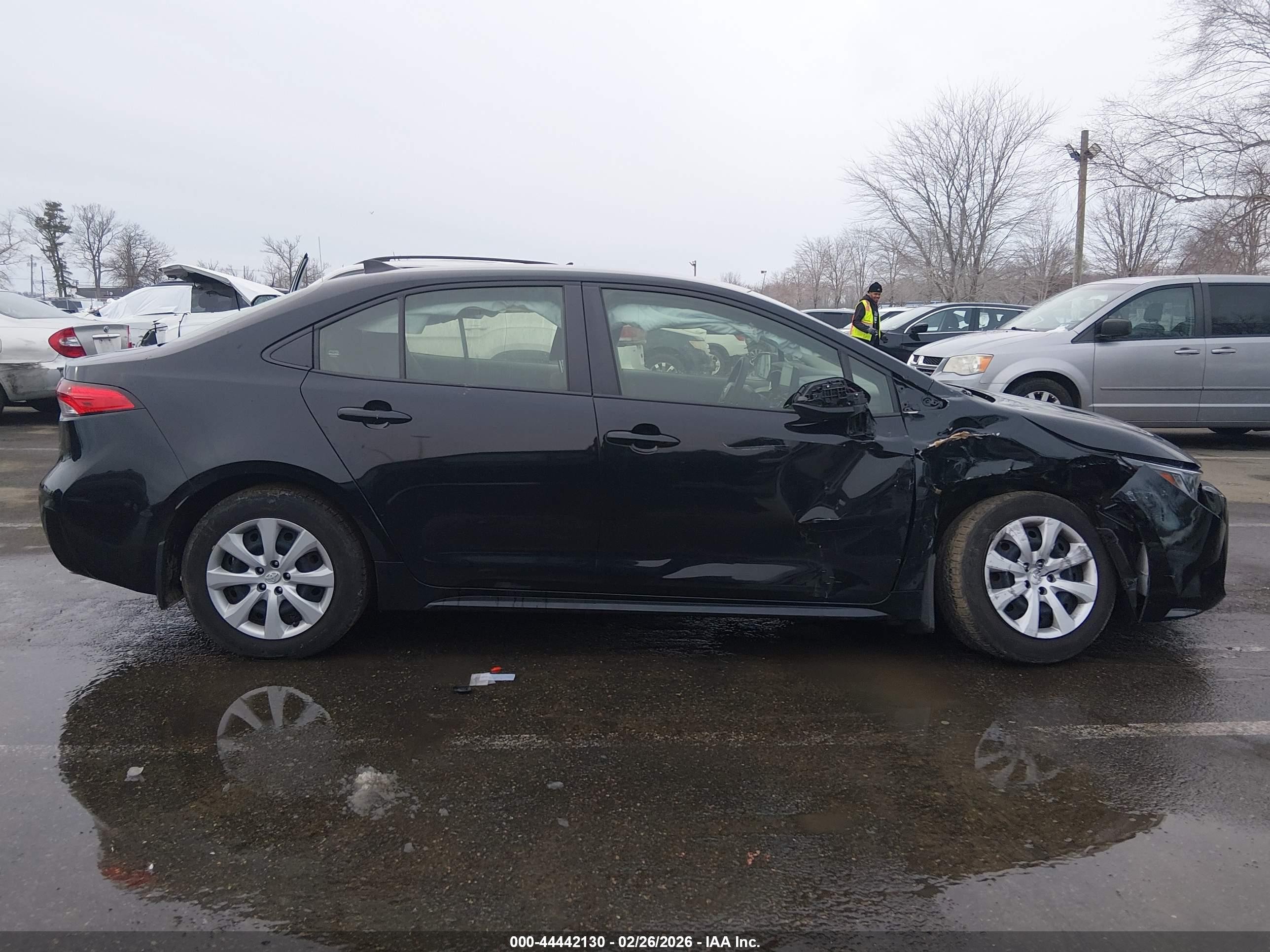 2023 Toyota Corolla Le Black vin: JTDB4MEEXPJ008314