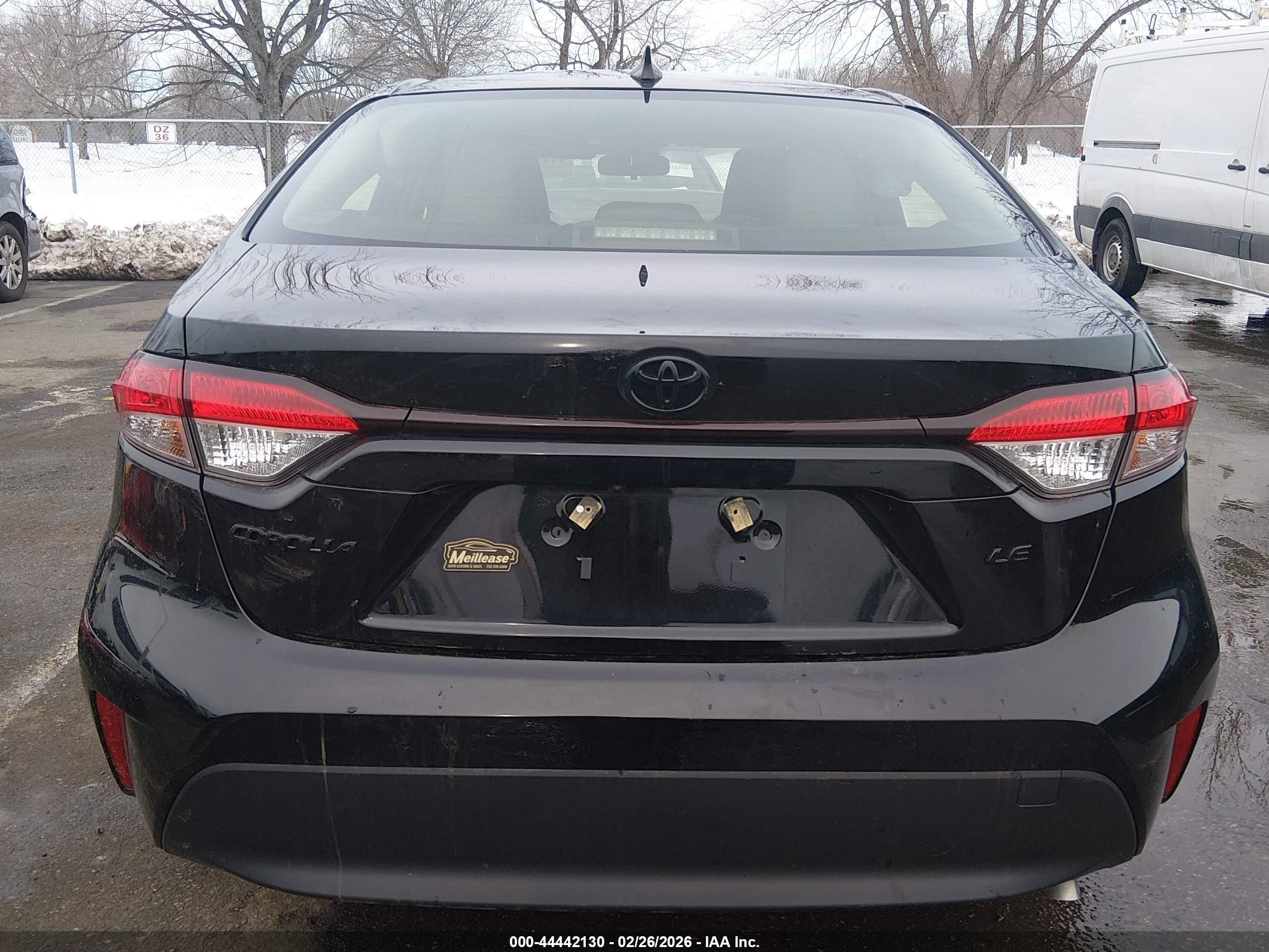 2023 Toyota Corolla Le Black vin: JTDB4MEEXPJ008314