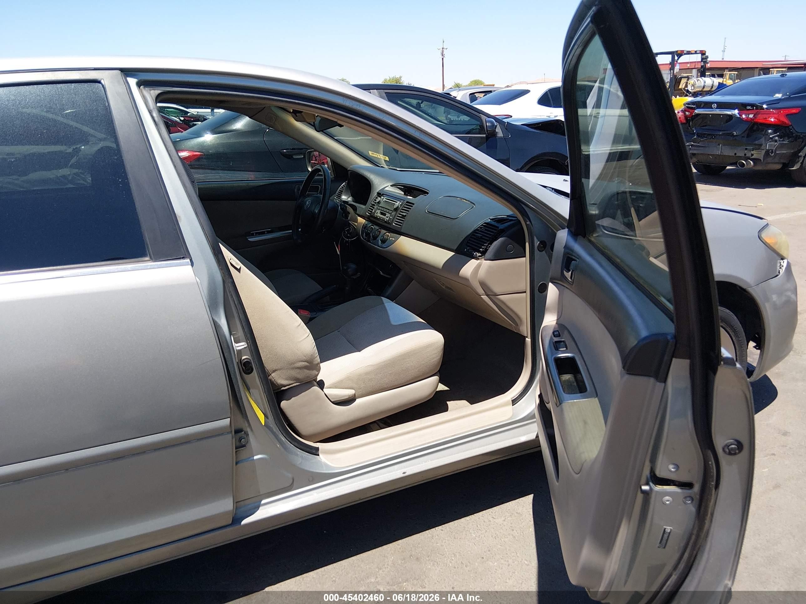2005 Toyota Camry Se V6 Silver vin: JTDBA30K450025306
