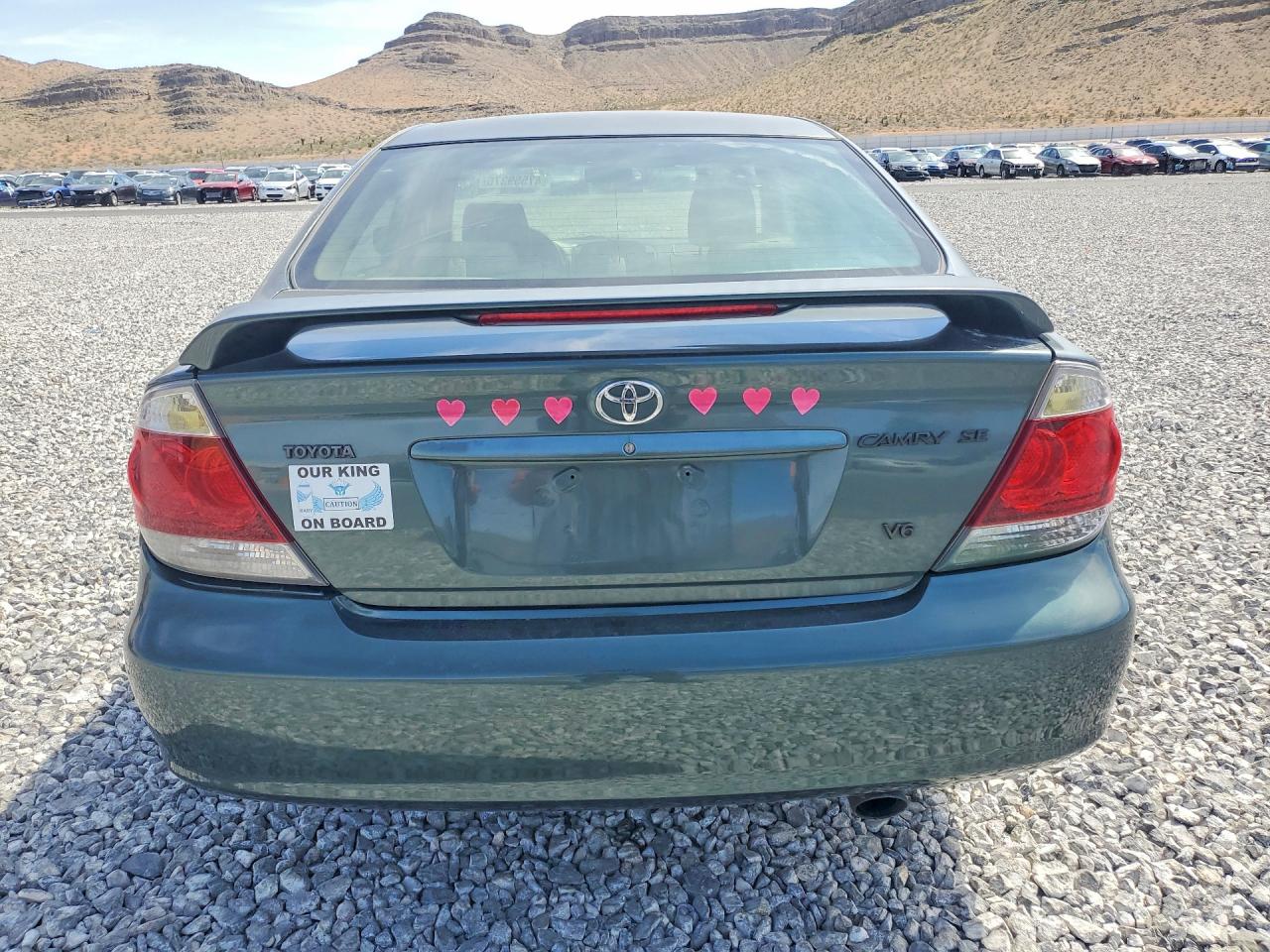 2006 Toyota Camry Se V6 Green vin: JTDBA30K660026443