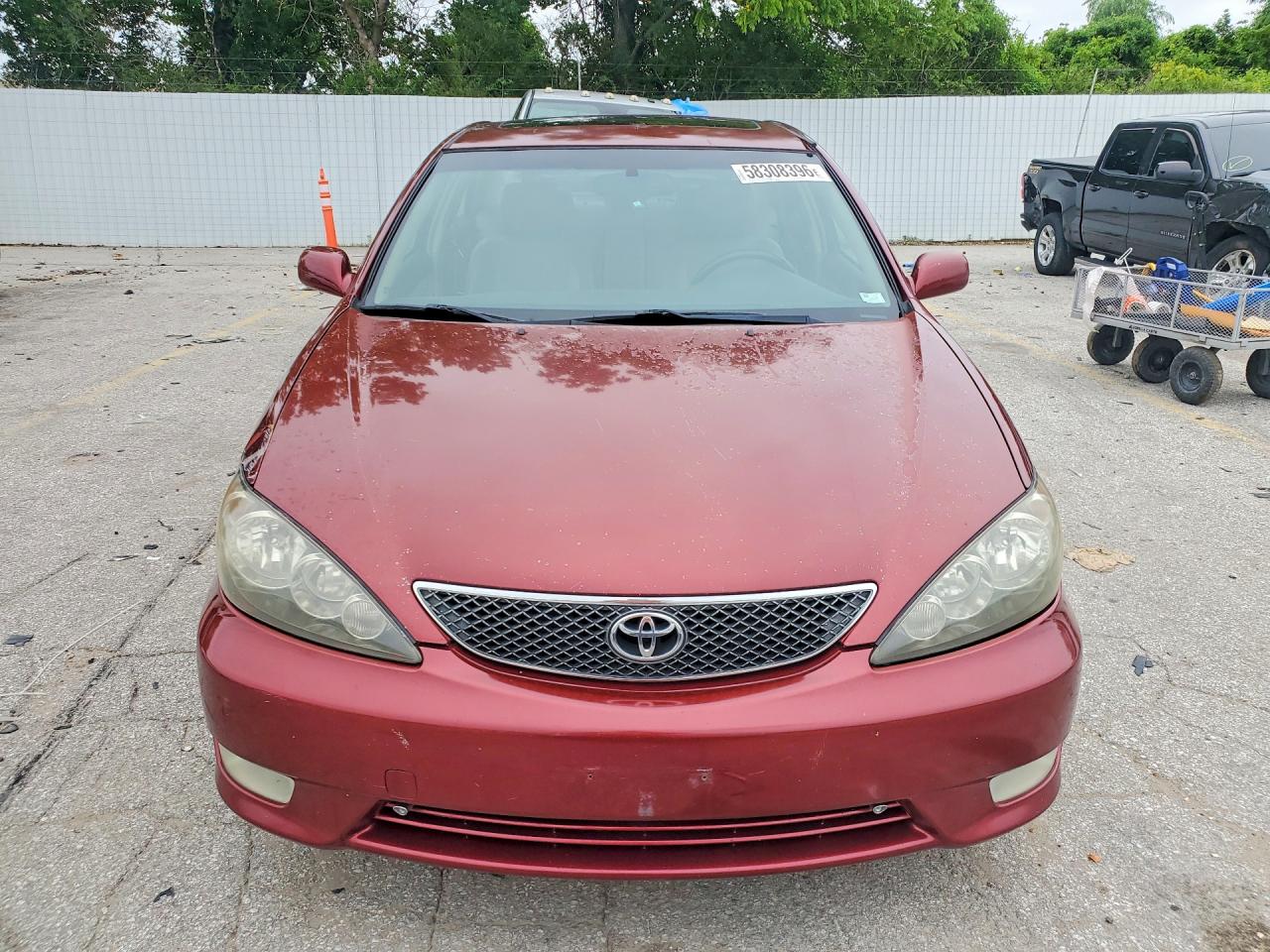 2006 Toyota Camry Se Burgundy vin: JTDBA32K360027014