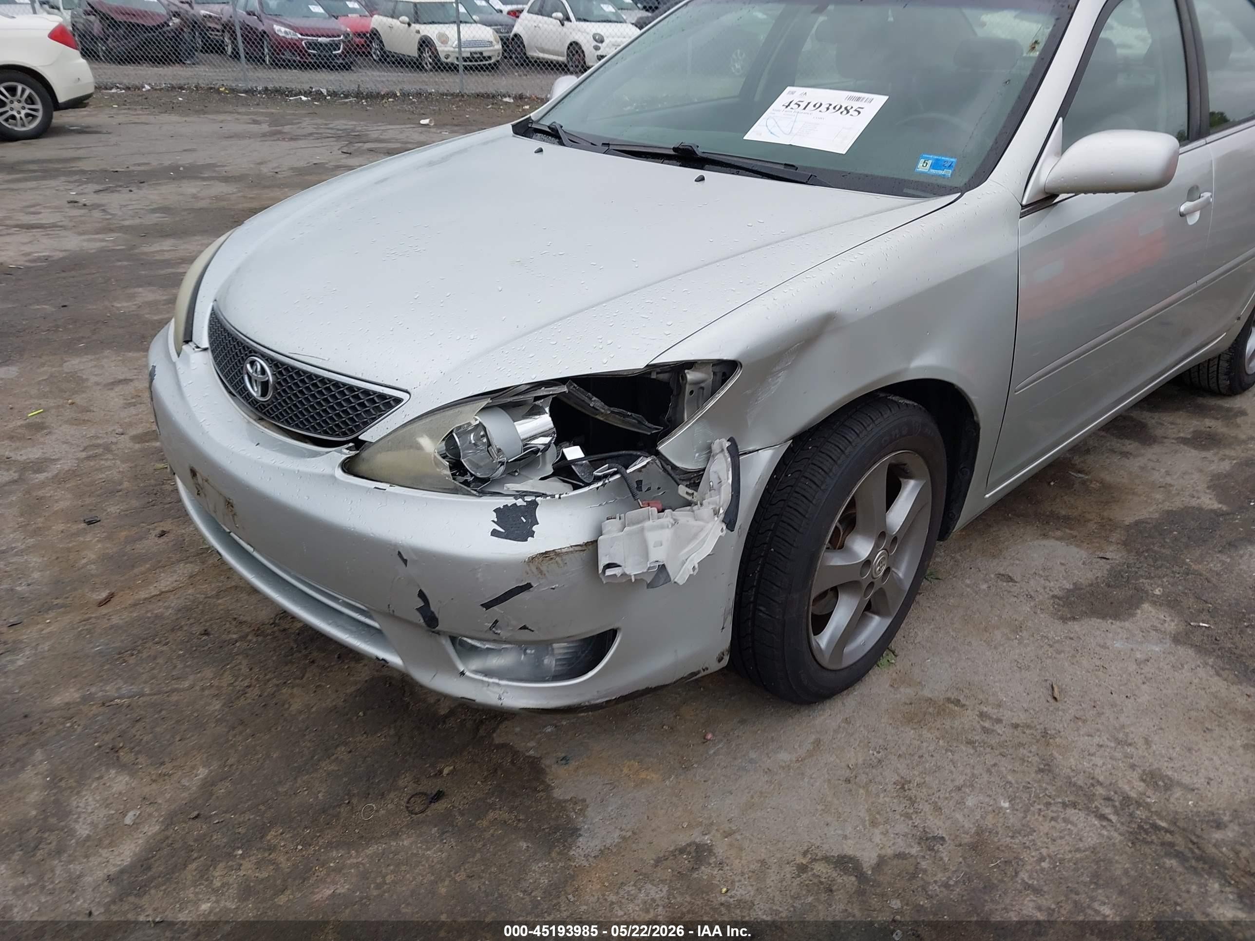2006 Toyota Camry Se V6 Серебряный vin: JTDBA32K460026602