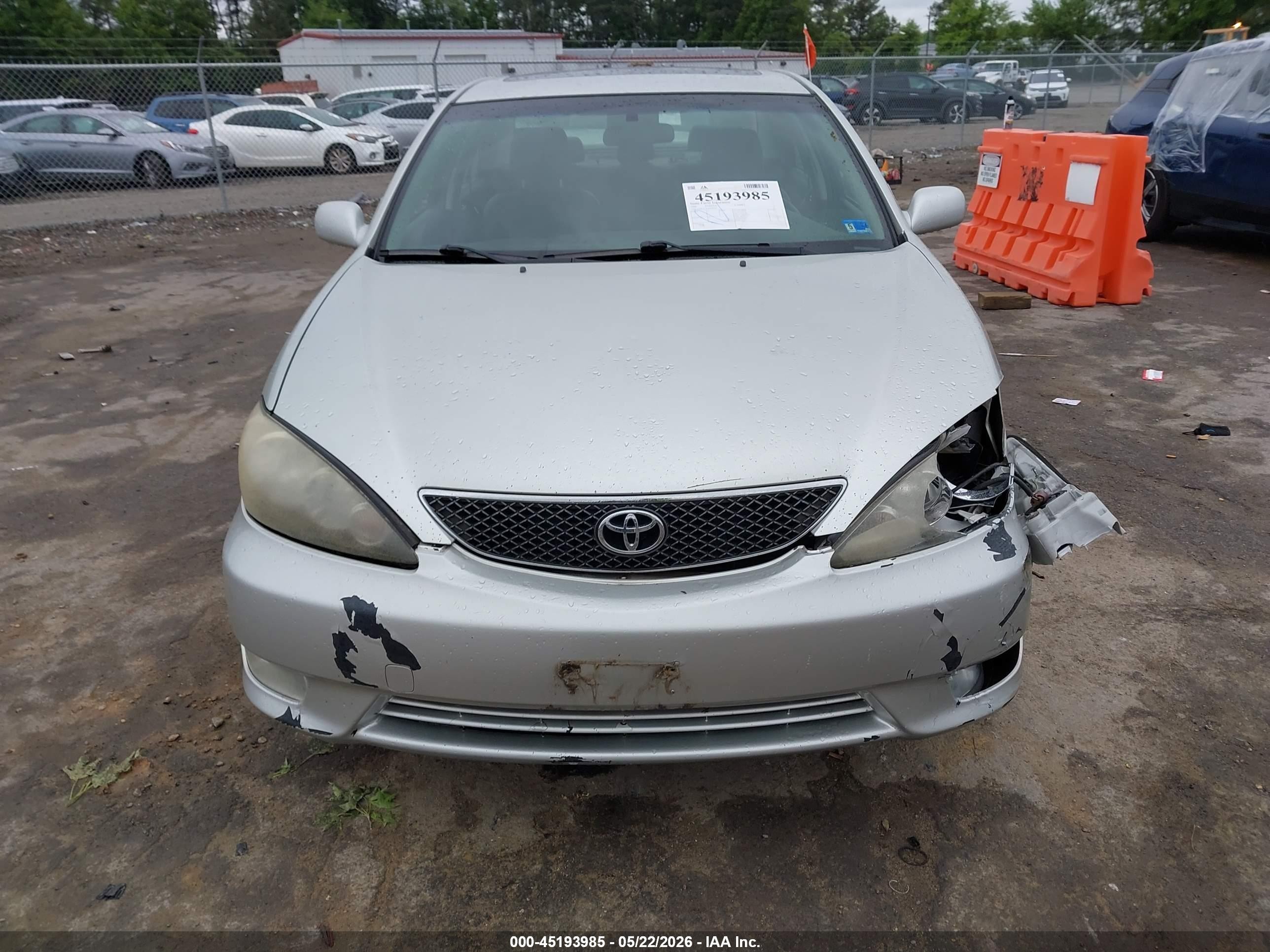 2006 Toyota Camry Se V6 Серебряный vin: JTDBA32K460026602