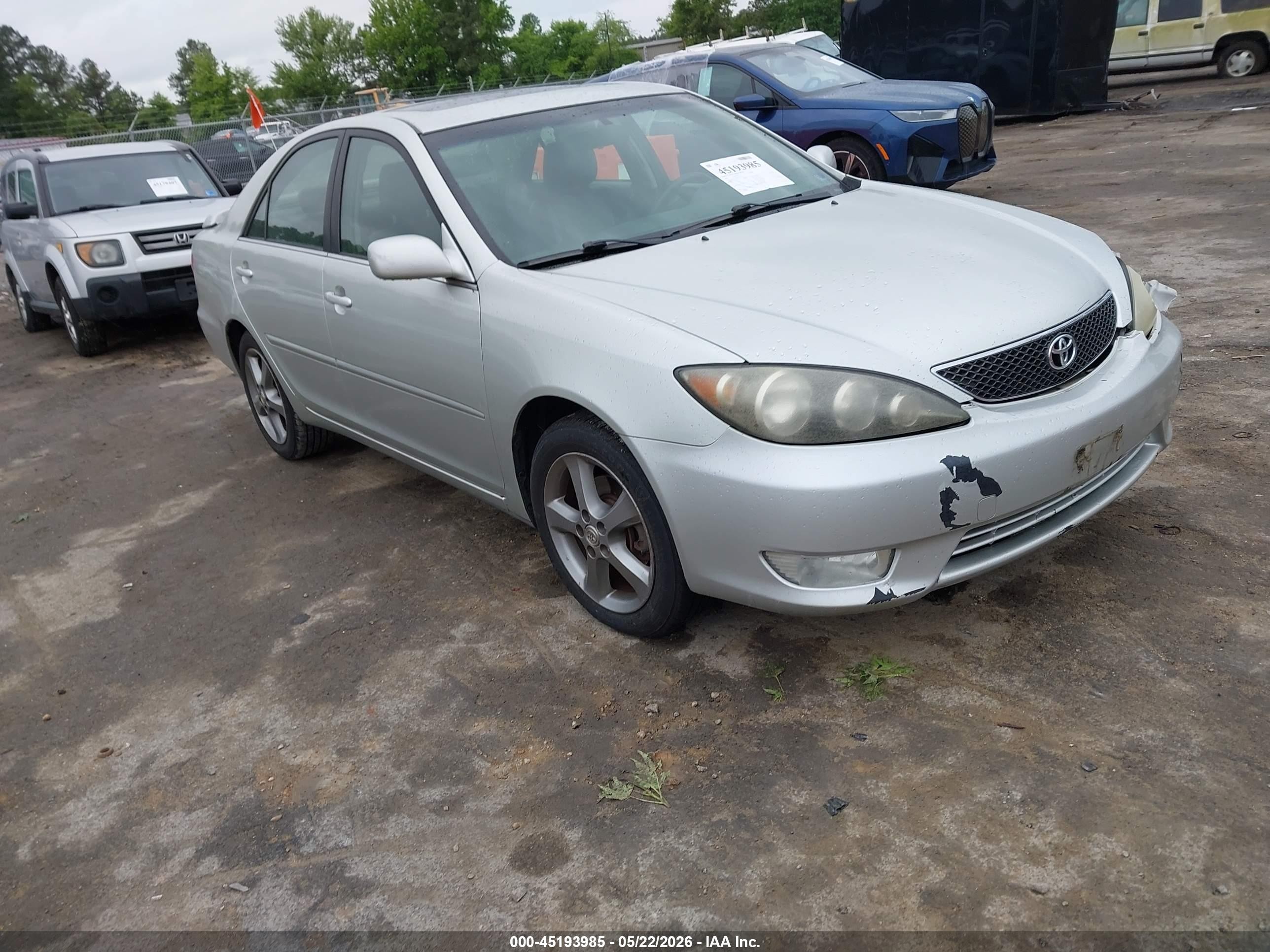 2006 Toyota Camry Se V6 Серебряный vin: JTDBA32K460026602