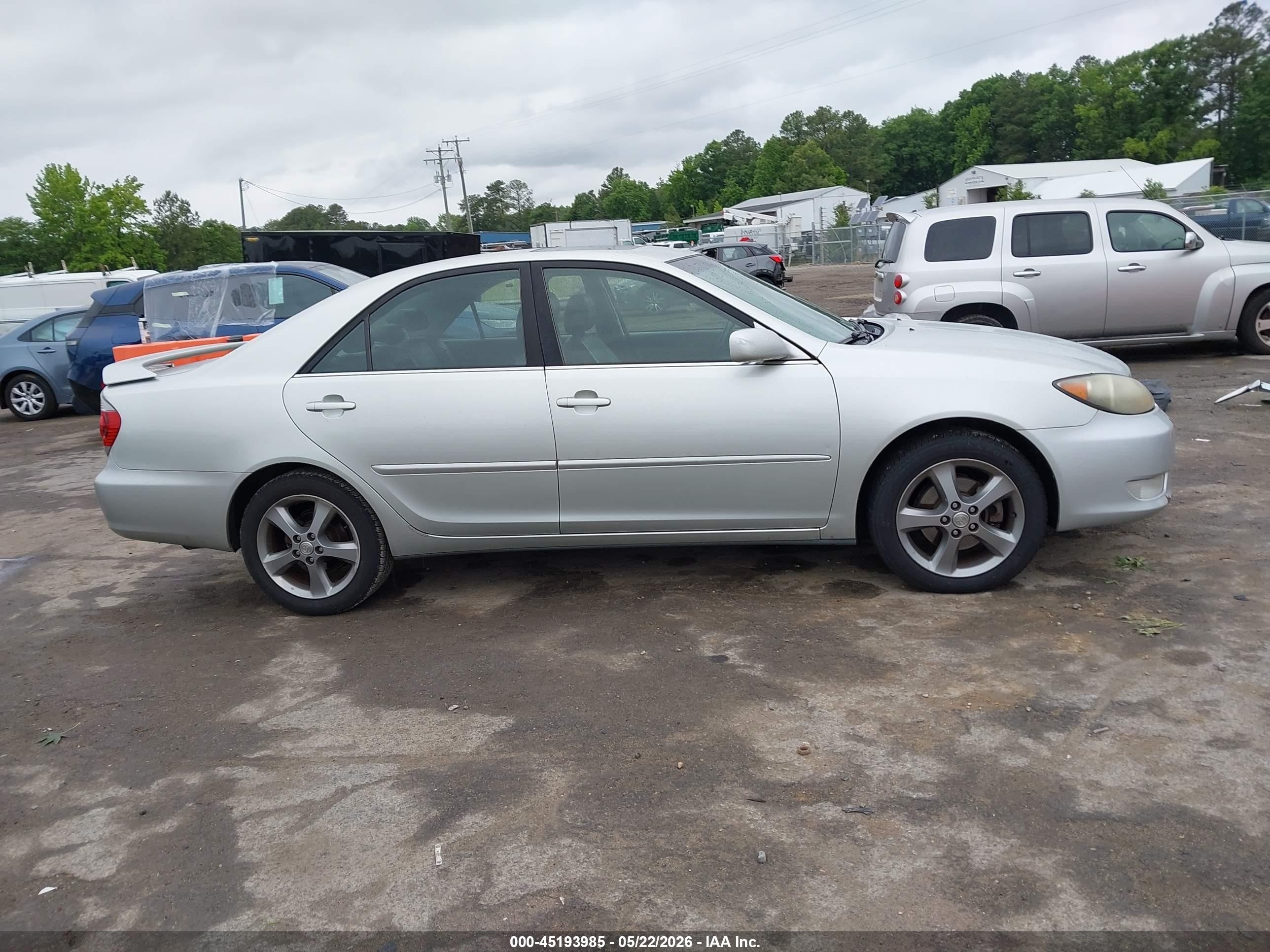 2006 Toyota Camry Se V6 Серебряный vin: JTDBA32K460026602