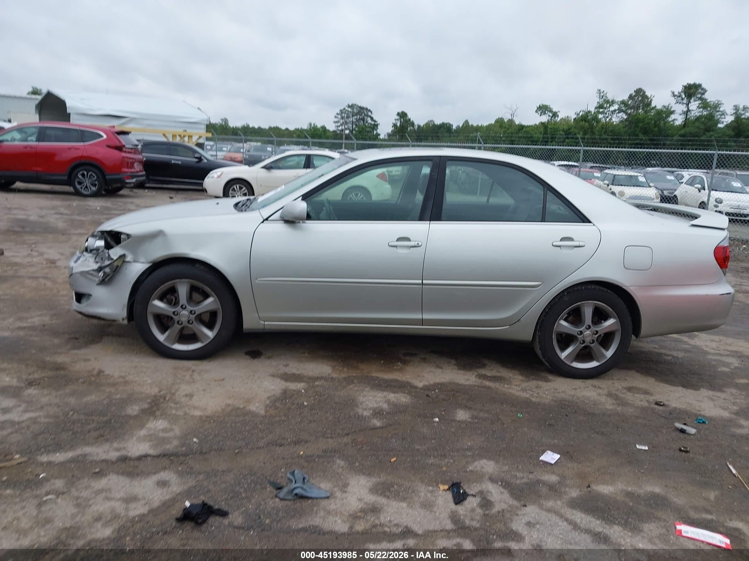 2006 Toyota Camry Se V6 Серебряный vin: JTDBA32K460026602