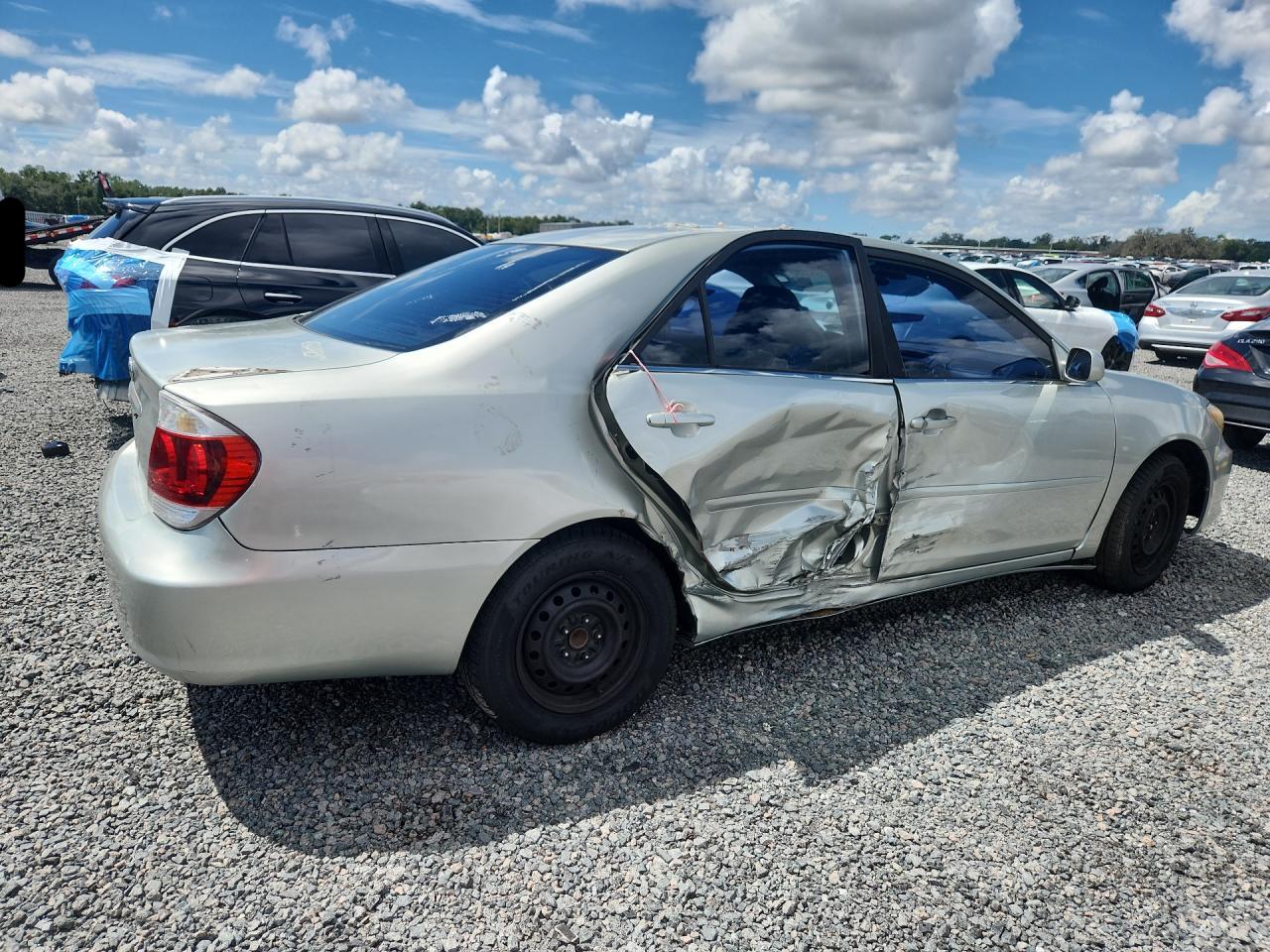 2006 Toyota Camry Se Silver vin: JTDBA32K860026246