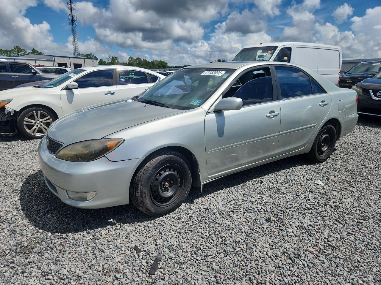 2006 Toyota Camry Se Silver vin: JTDBA32K860026246