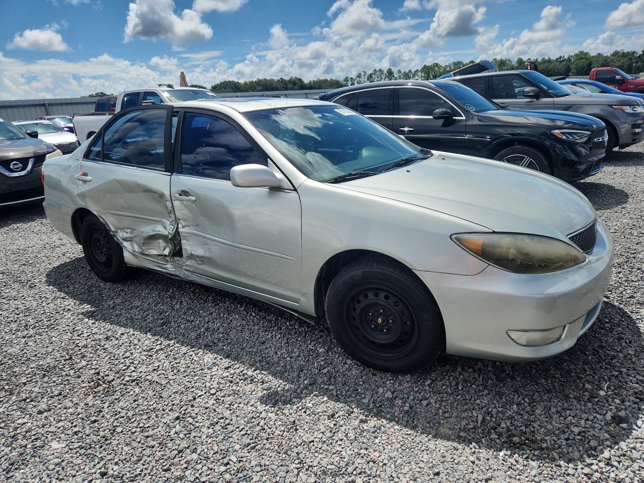 2006 Toyota Camry Se Silver vin: JTDBA32K860026246
