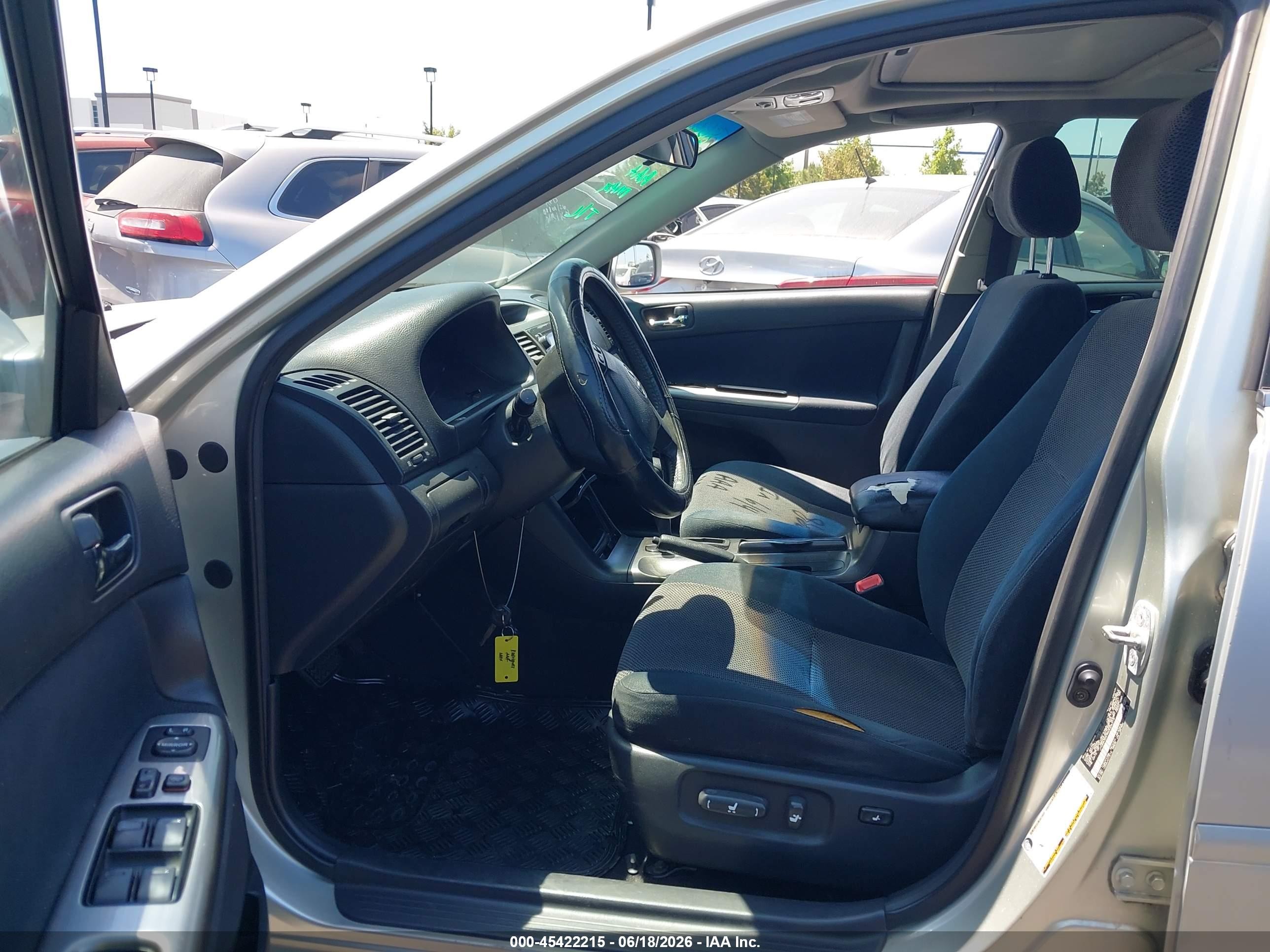 2006 Toyota Camry Se V6 Silver vin: JTDBA32K960026319