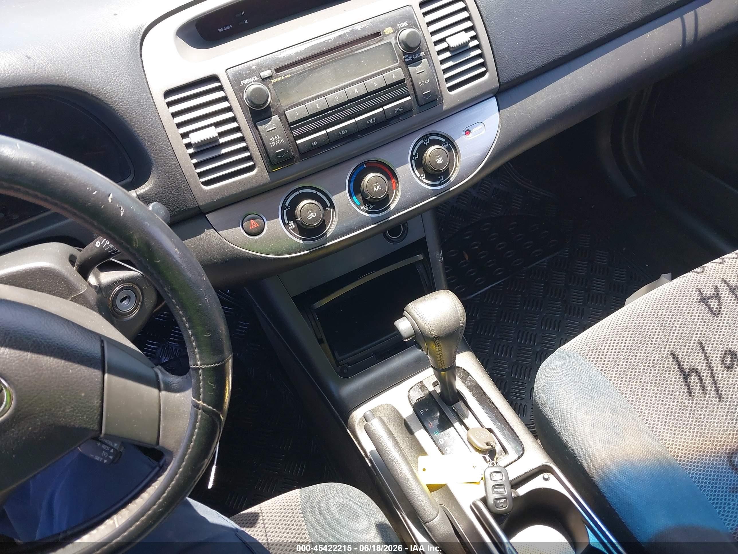 2006 Toyota Camry Se V6 Silver vin: JTDBA32K960026319