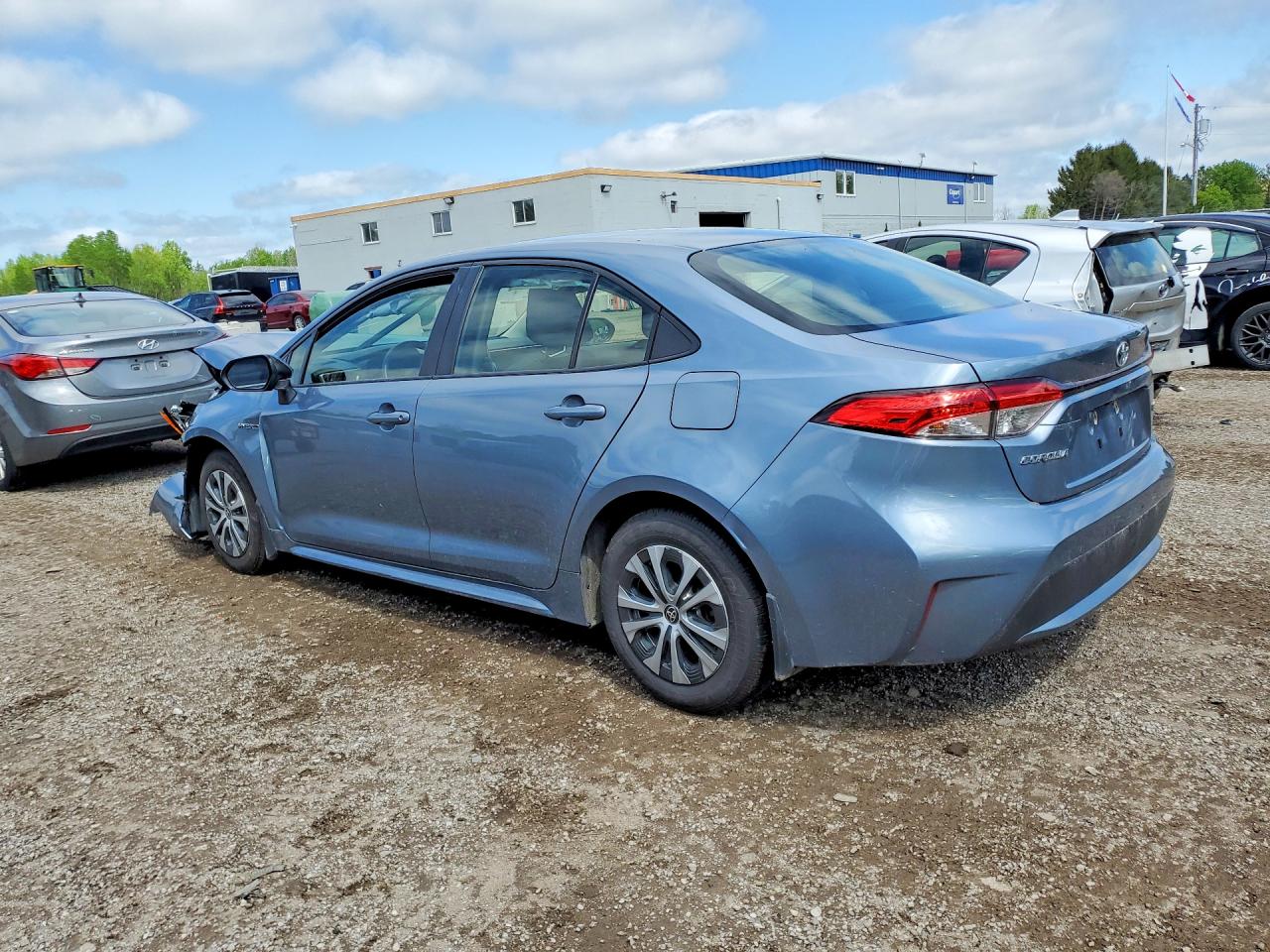 2021 Toyota Corolla Gray vin: JTDBAMDEXMJ023112
