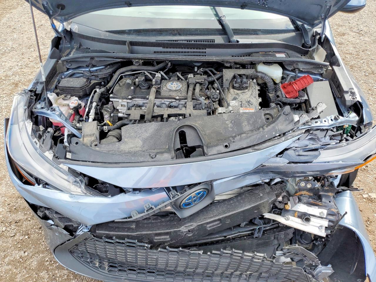 2021 Toyota Corolla Gray vin: JTDBAMDEXMJ023112