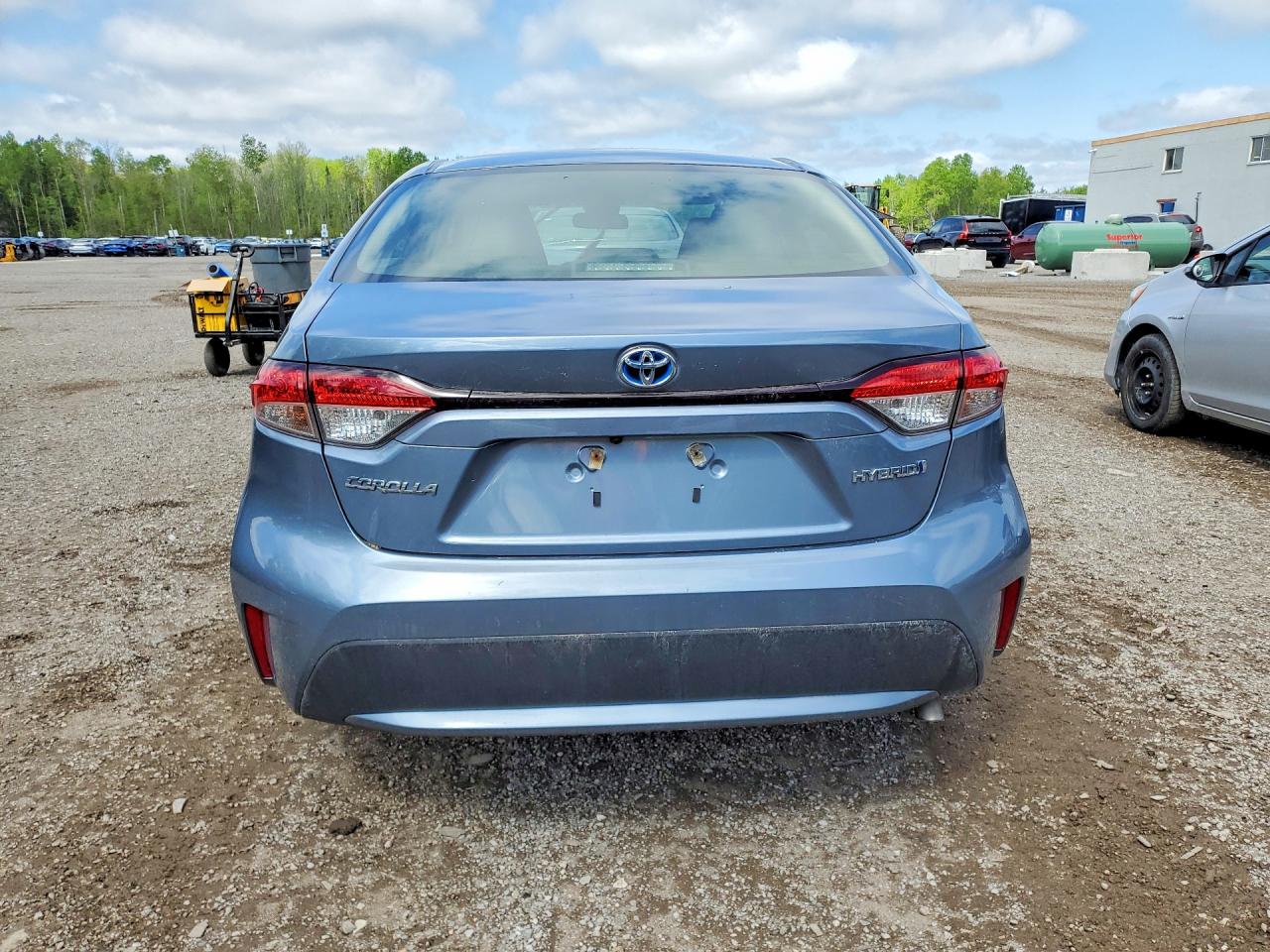 2021 Toyota Corolla Gray vin: JTDBAMDEXMJ023112