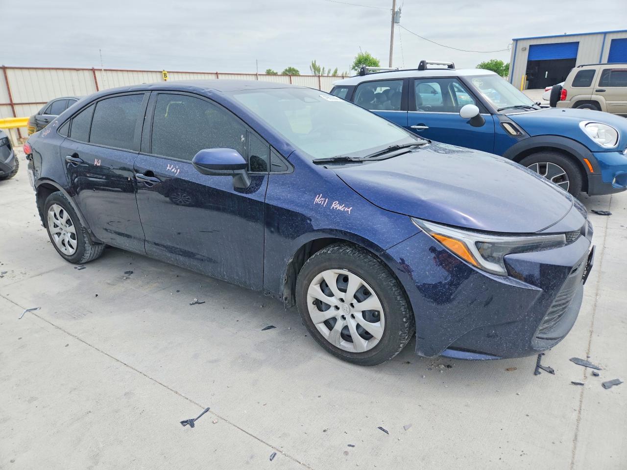 2023 Toyota Corolla Hybrid Le Blue vin: JTDBCMFE1PJ003049