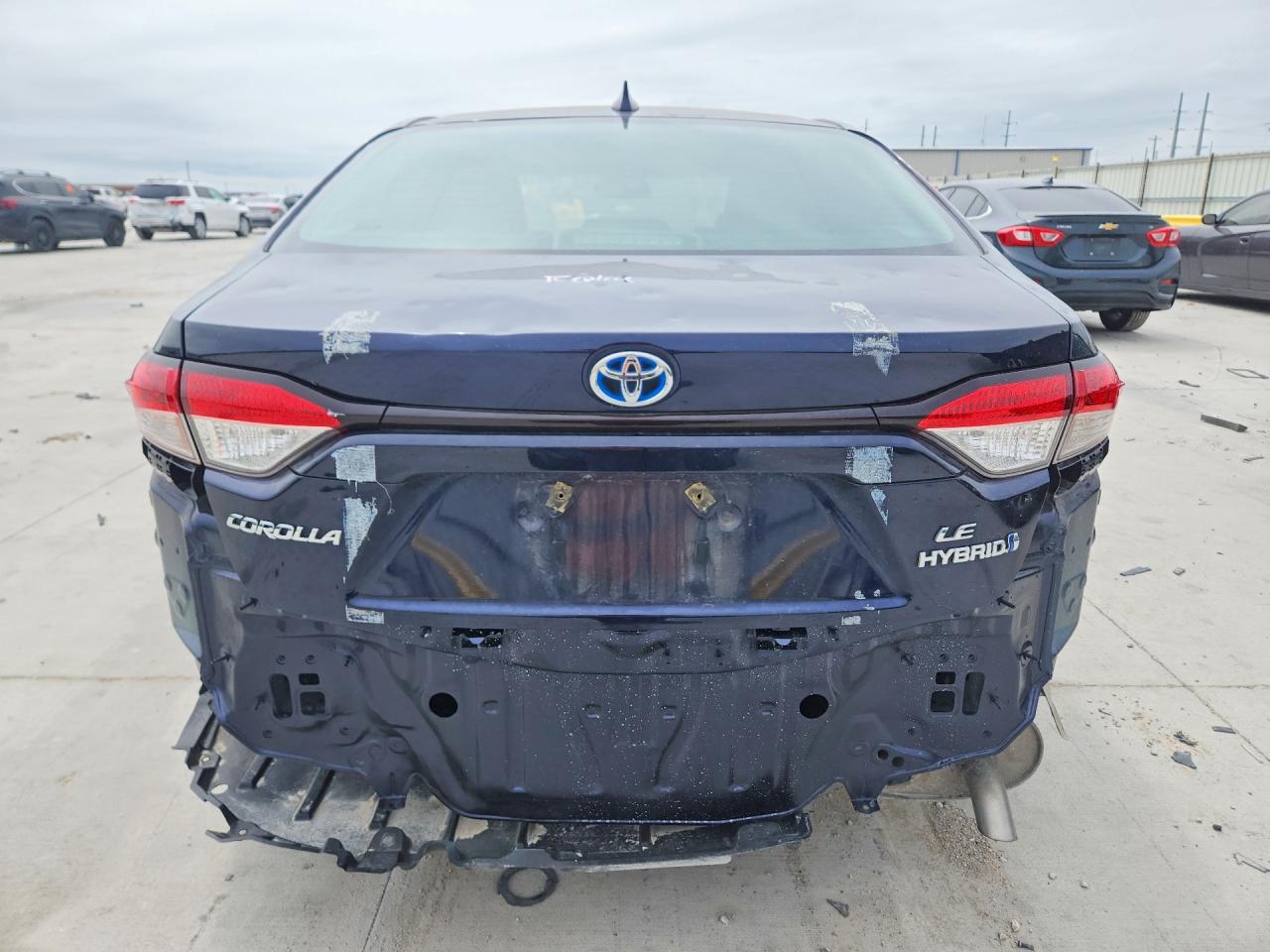 2023 Toyota Corolla Hybrid Le Blue vin: JTDBCMFE1PJ003049
