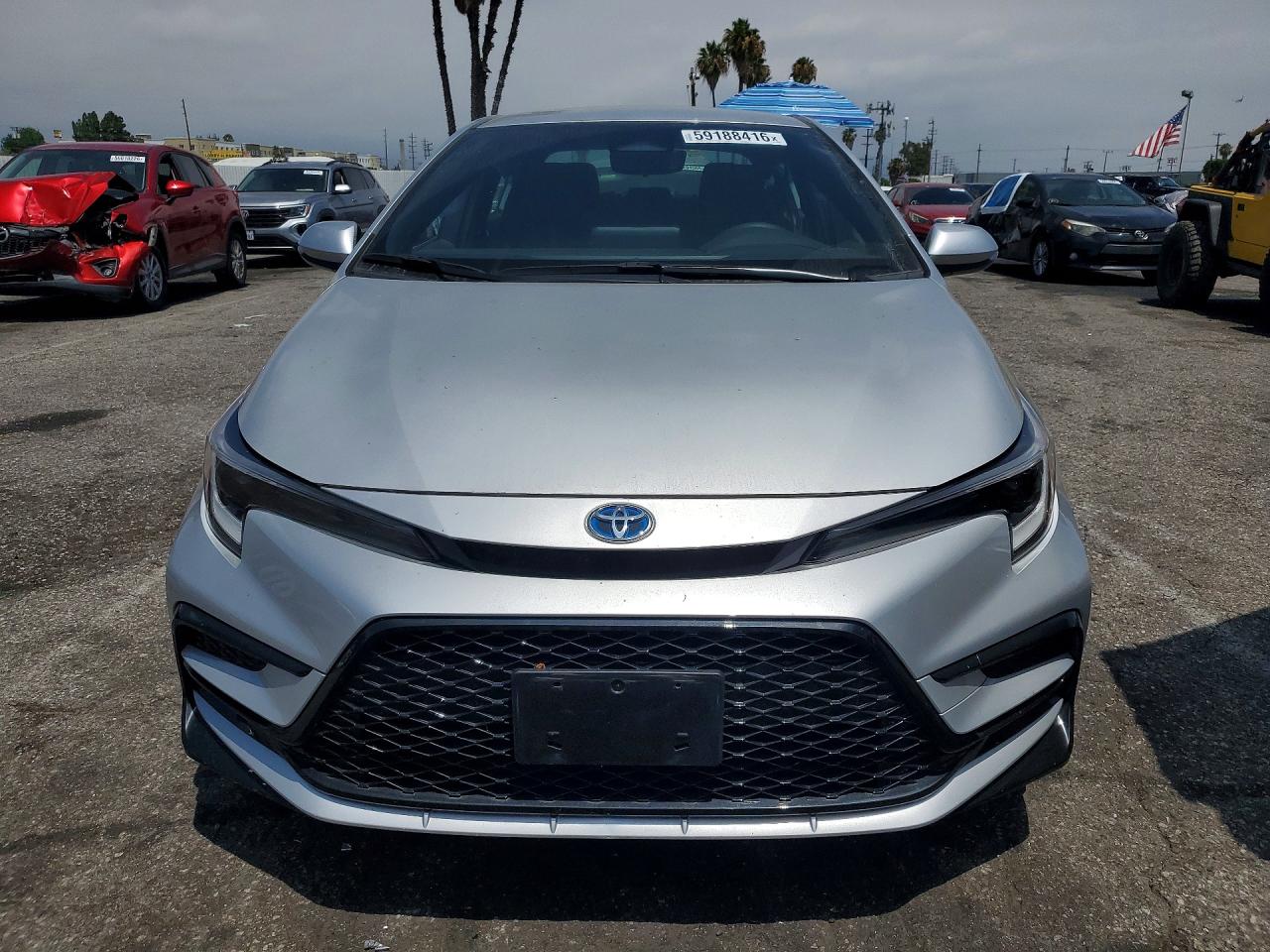 2024 Toyota Corolla Hybrid Se Silver vin: JTDBCMFE1R3067440