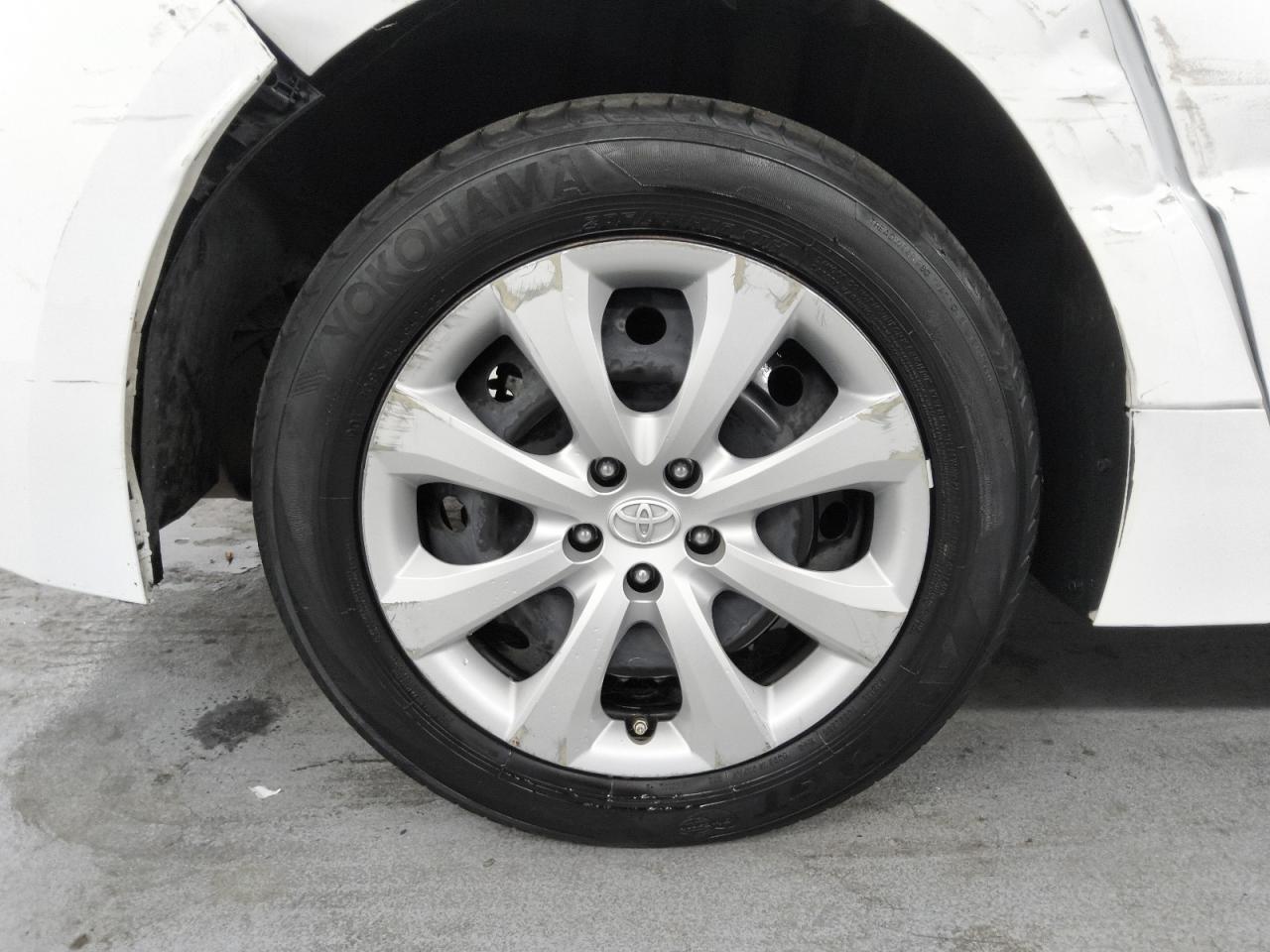 2023 Toyota Corolla Hybrid Le White vin: JTDBCMFE2P3002352 Damage: Right Rear Wheel Cover, Curb Rash, > 12 Inches