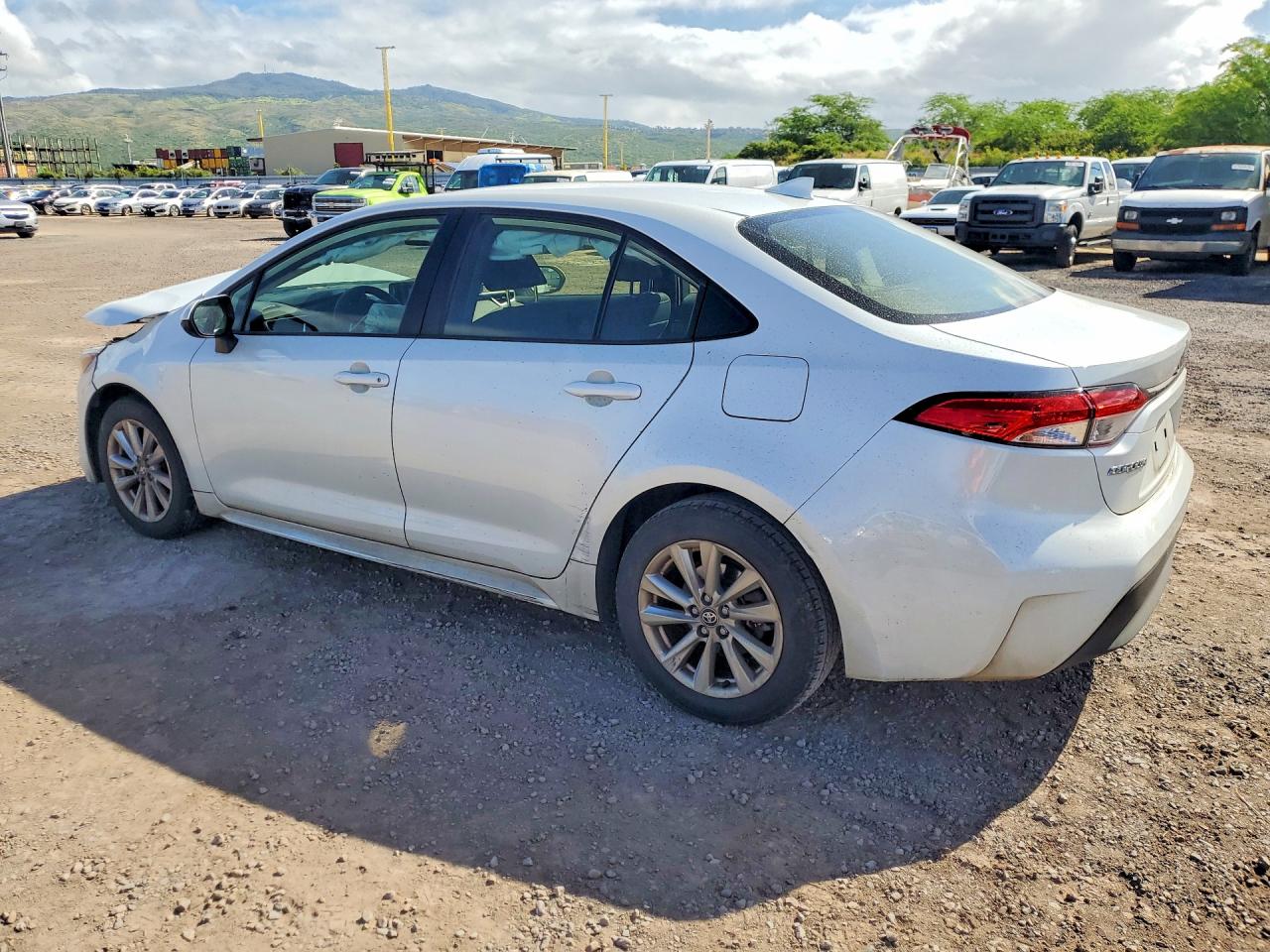 2023 Toyota Corolla Hybrid Le White vin: JTDBCMFE2PJ001391
