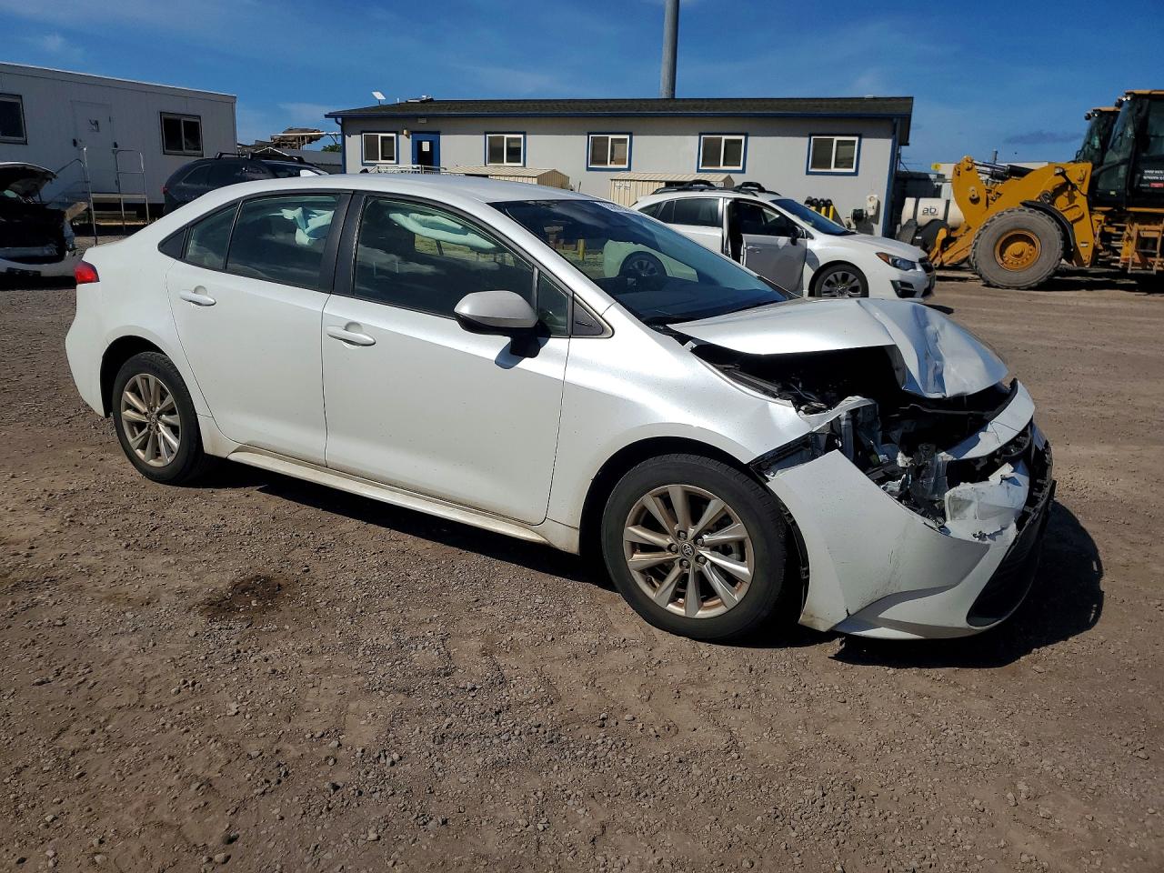 2023 Toyota Corolla Hybrid Le White vin: JTDBCMFE2PJ001391