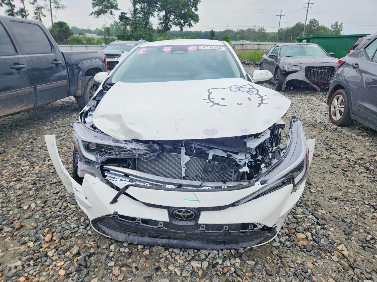 2026 Toyota Corolla Hybrid Le Белый vin: JTDBCMFE2T3130391