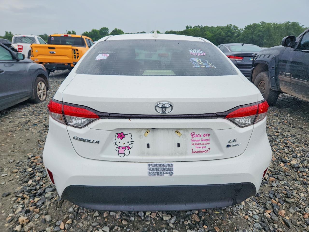 2026 Toyota Corolla Hybrid Le Белый vin: JTDBCMFE2T3130391