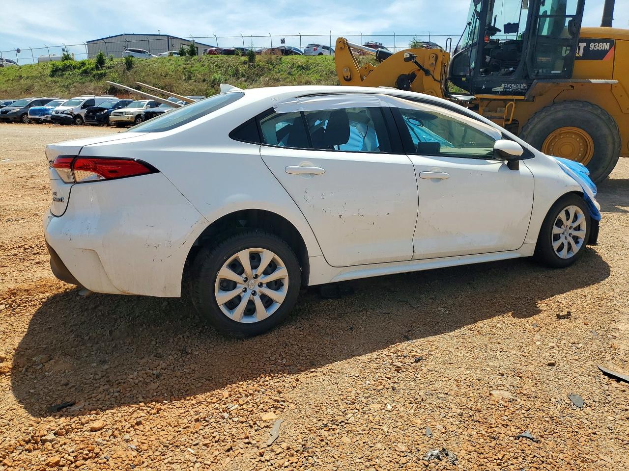 2024 Toyota Corolla Hybrid Le White vin: JTDBCMFE3R3048503