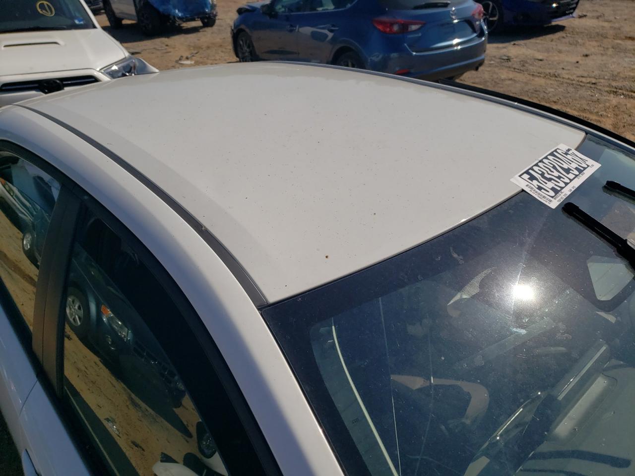 2024 Toyota Corolla Hybrid Le White vin: JTDBCMFE3R3048503 Damage: Roof, Chipped, 10 Or More