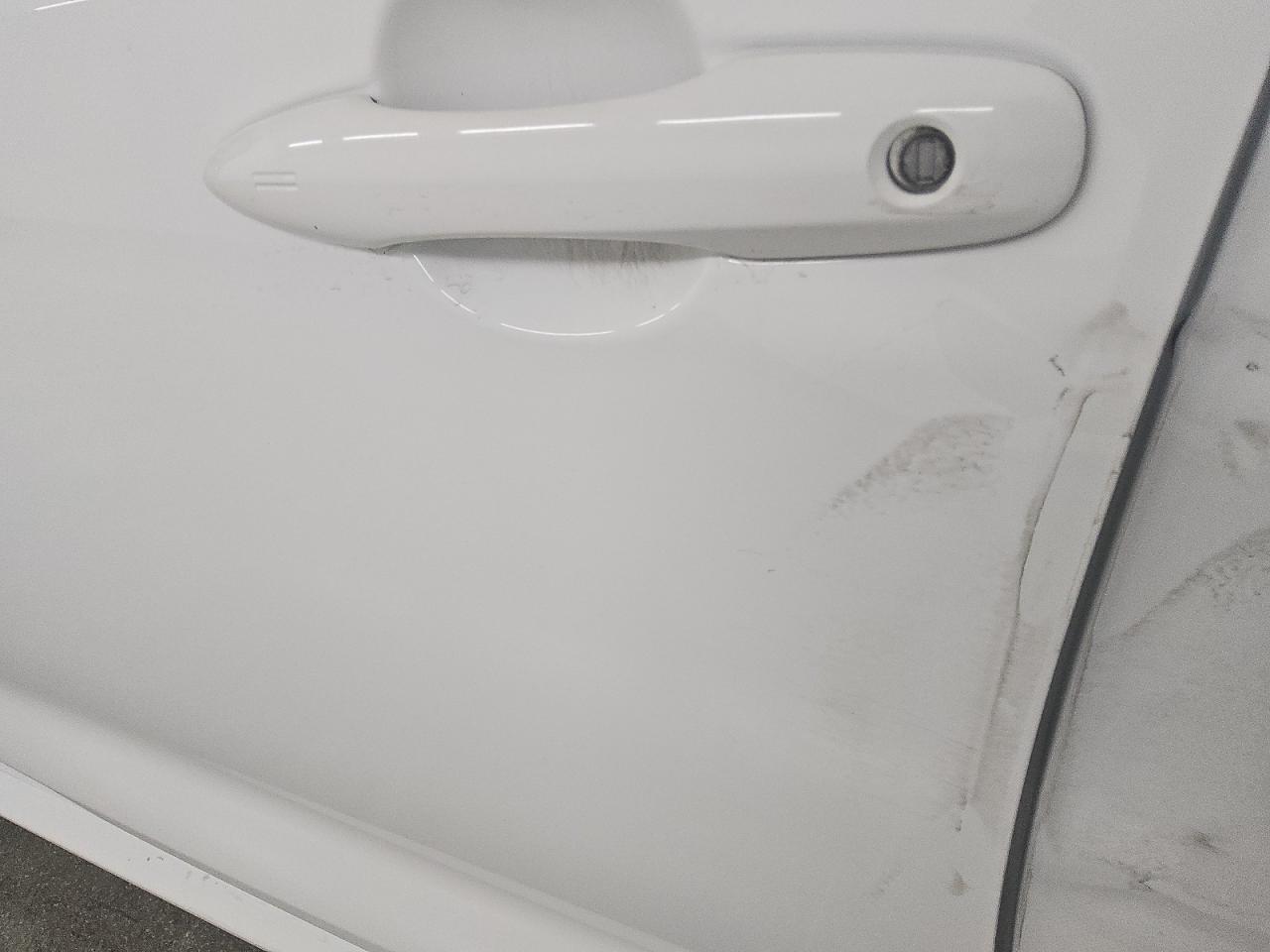 2024 Toyota Corolla Hybrid Le White vin: JTDBCMFE3R3062479 Damage: Left Front Door, Dent(S) W/ Paint Dmg, > 12 Inches