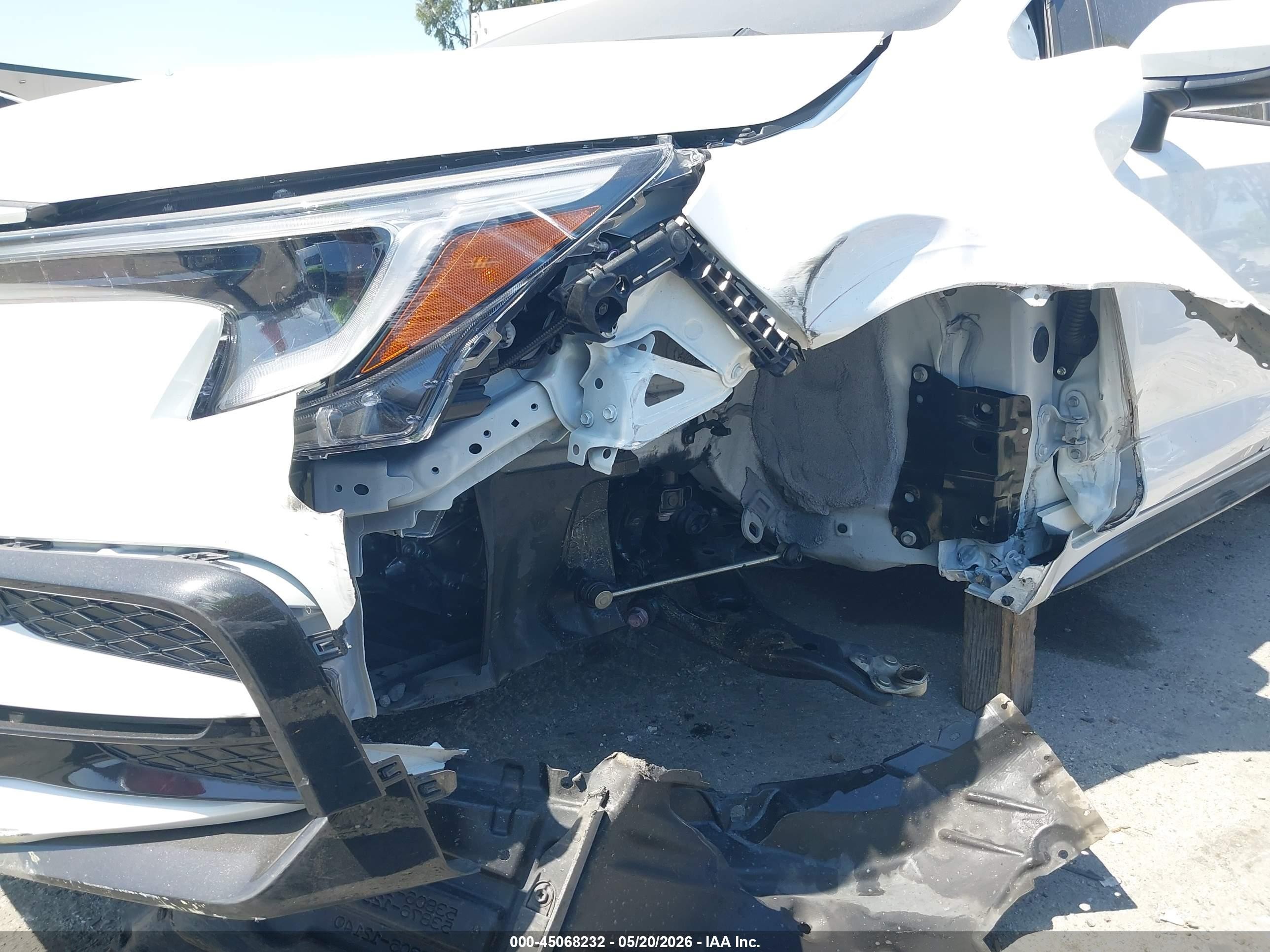 2025 Toyota Corolla Hybrid Se White vin: JTDBCMFE3SJ040967