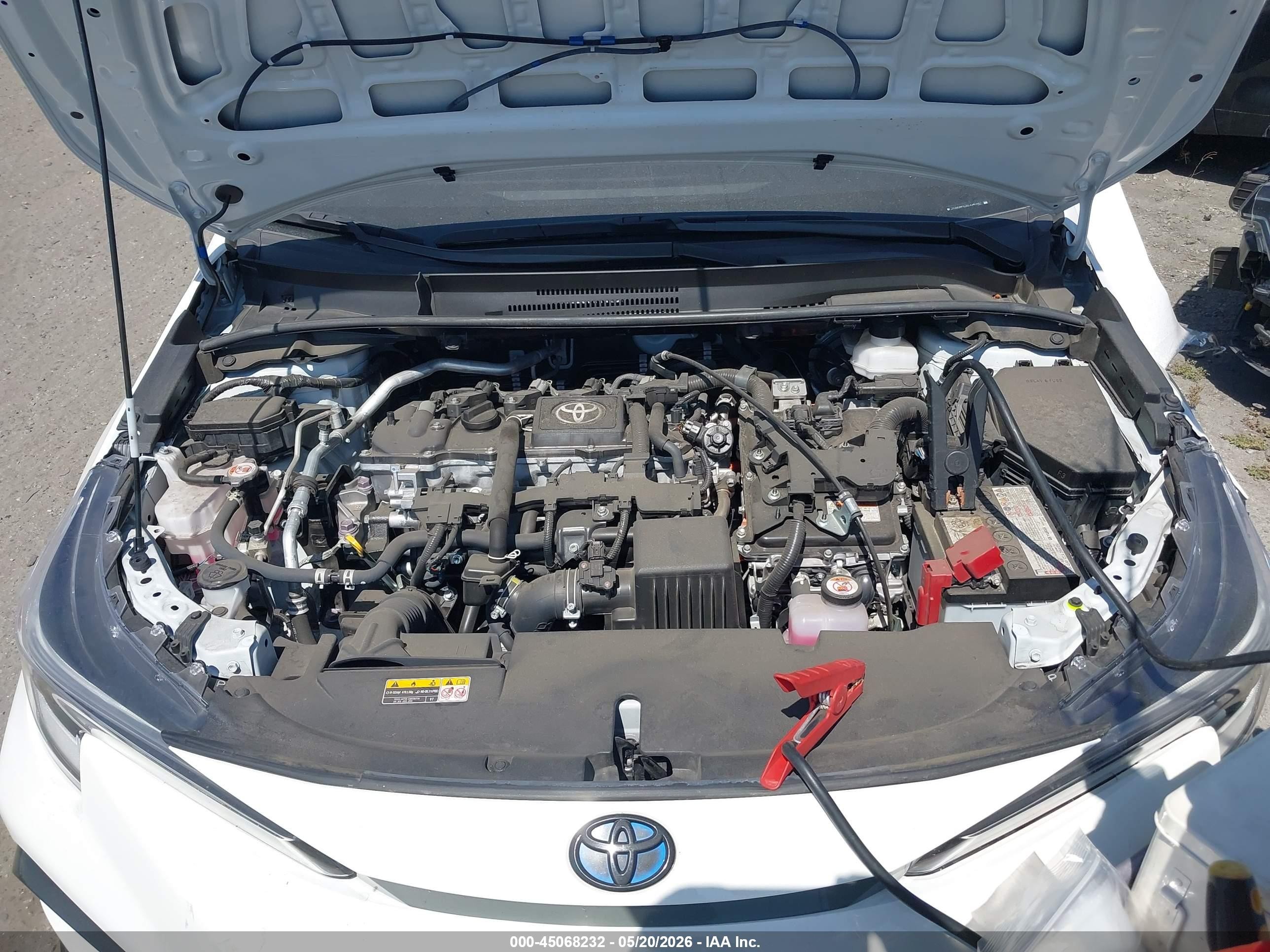 2025 Toyota Corolla Hybrid Se White vin: JTDBCMFE3SJ040967