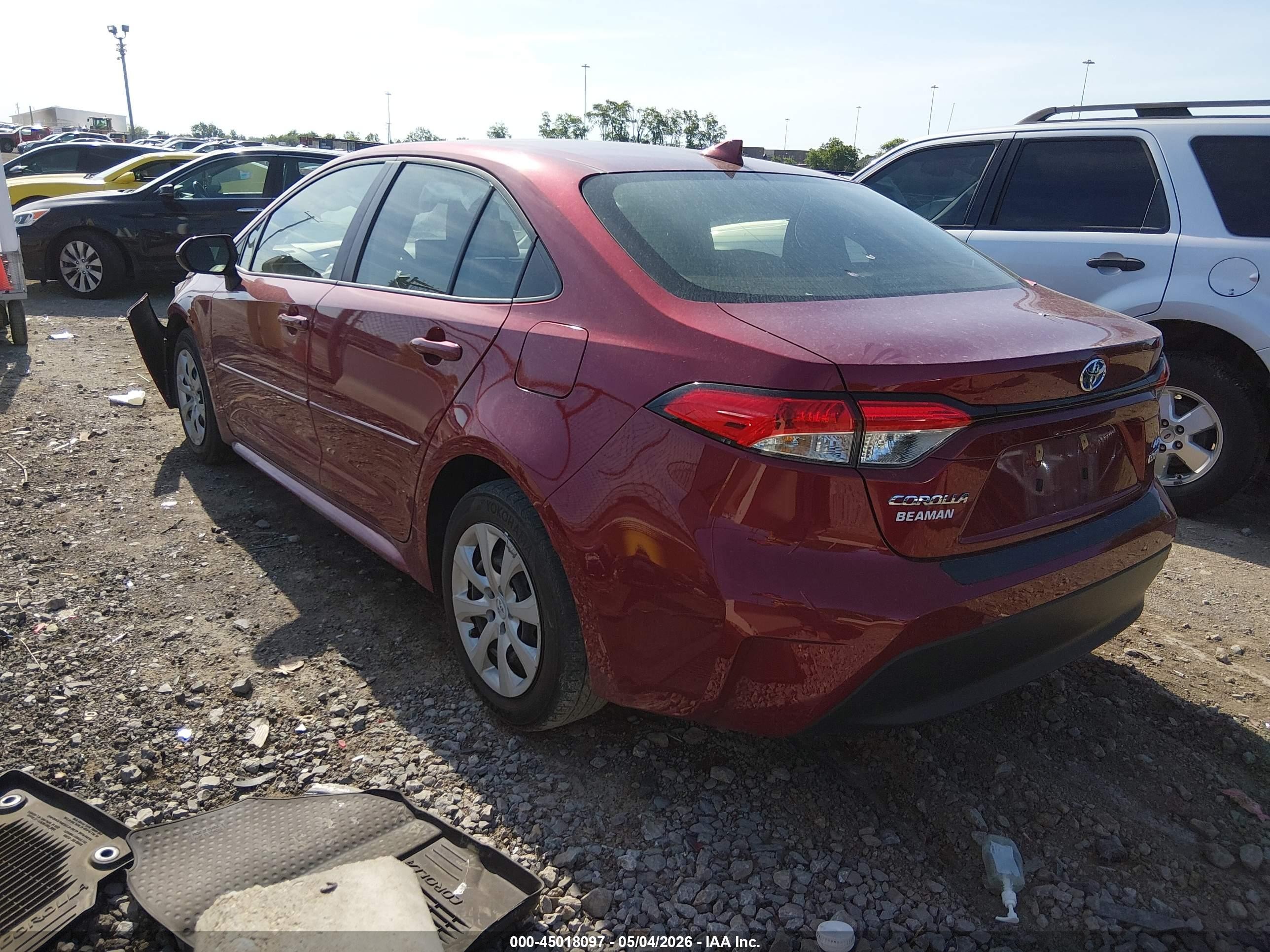 2023 Toyota Corolla Hybrid Le Red vin: JTDBCMFE4PJ004924