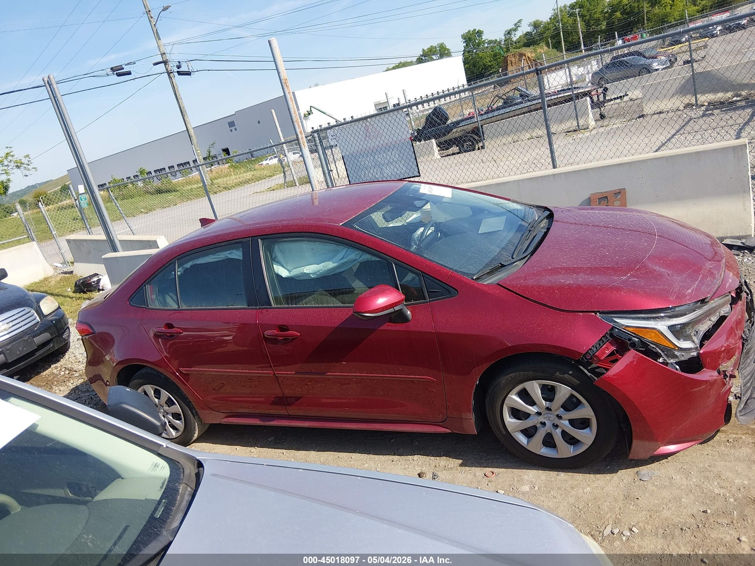 2023 Toyota Corolla Hybrid Le Red vin: JTDBCMFE4PJ004924