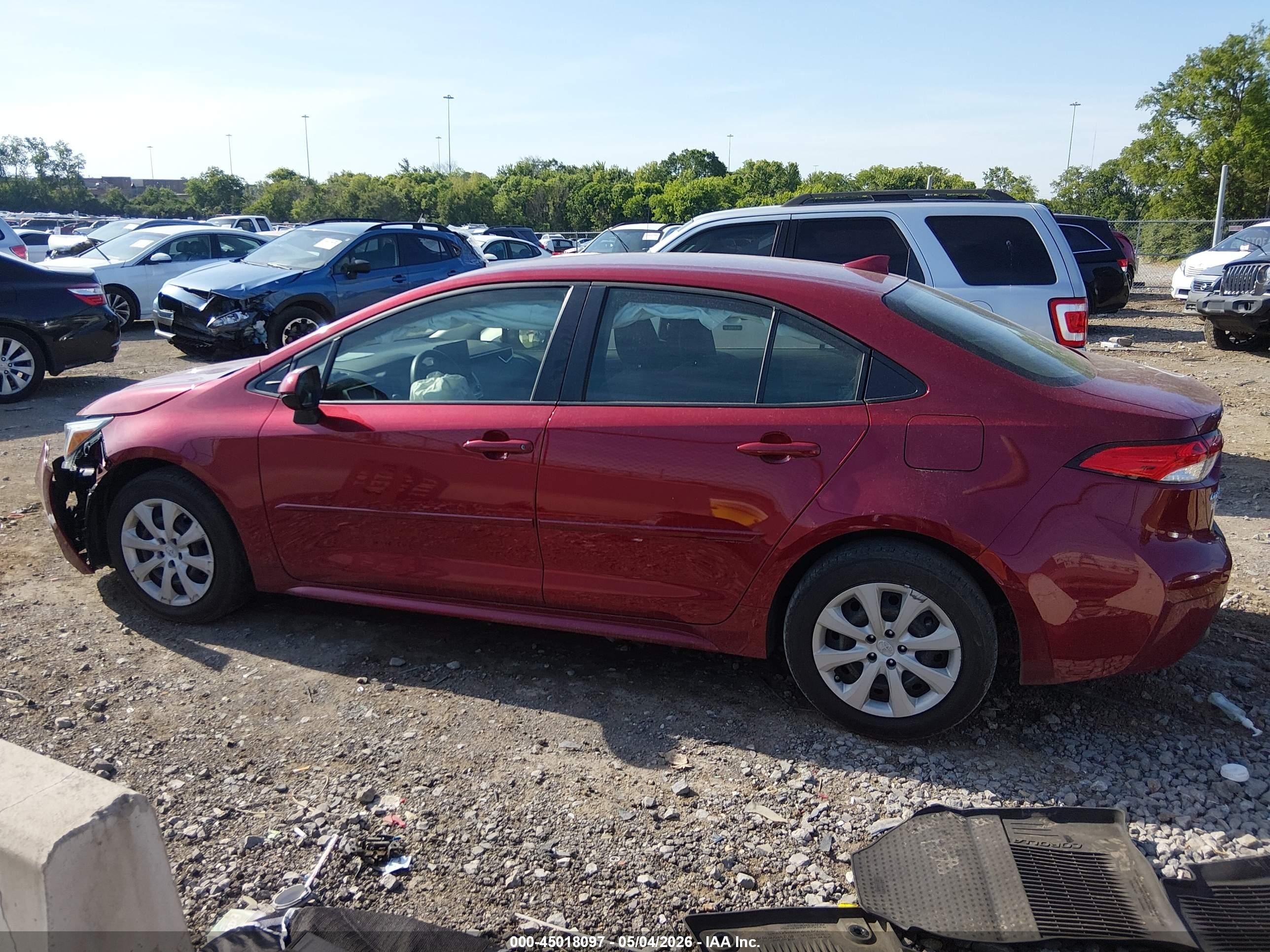 2023 Toyota Corolla Hybrid Le Red vin: JTDBCMFE4PJ004924