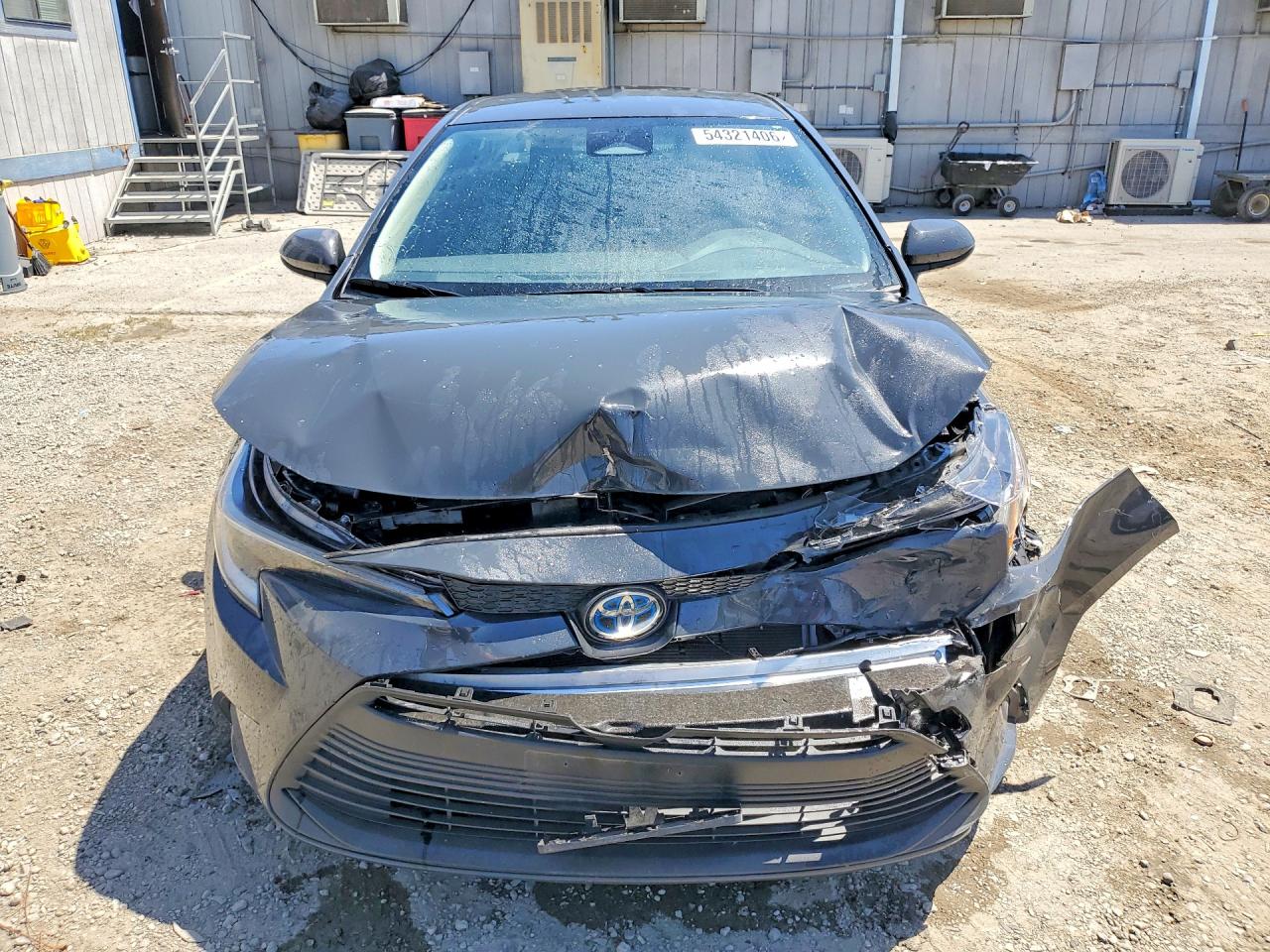 2023 Toyota Corolla Hybrid Le Gray vin: JTDBCMFE5P3024247