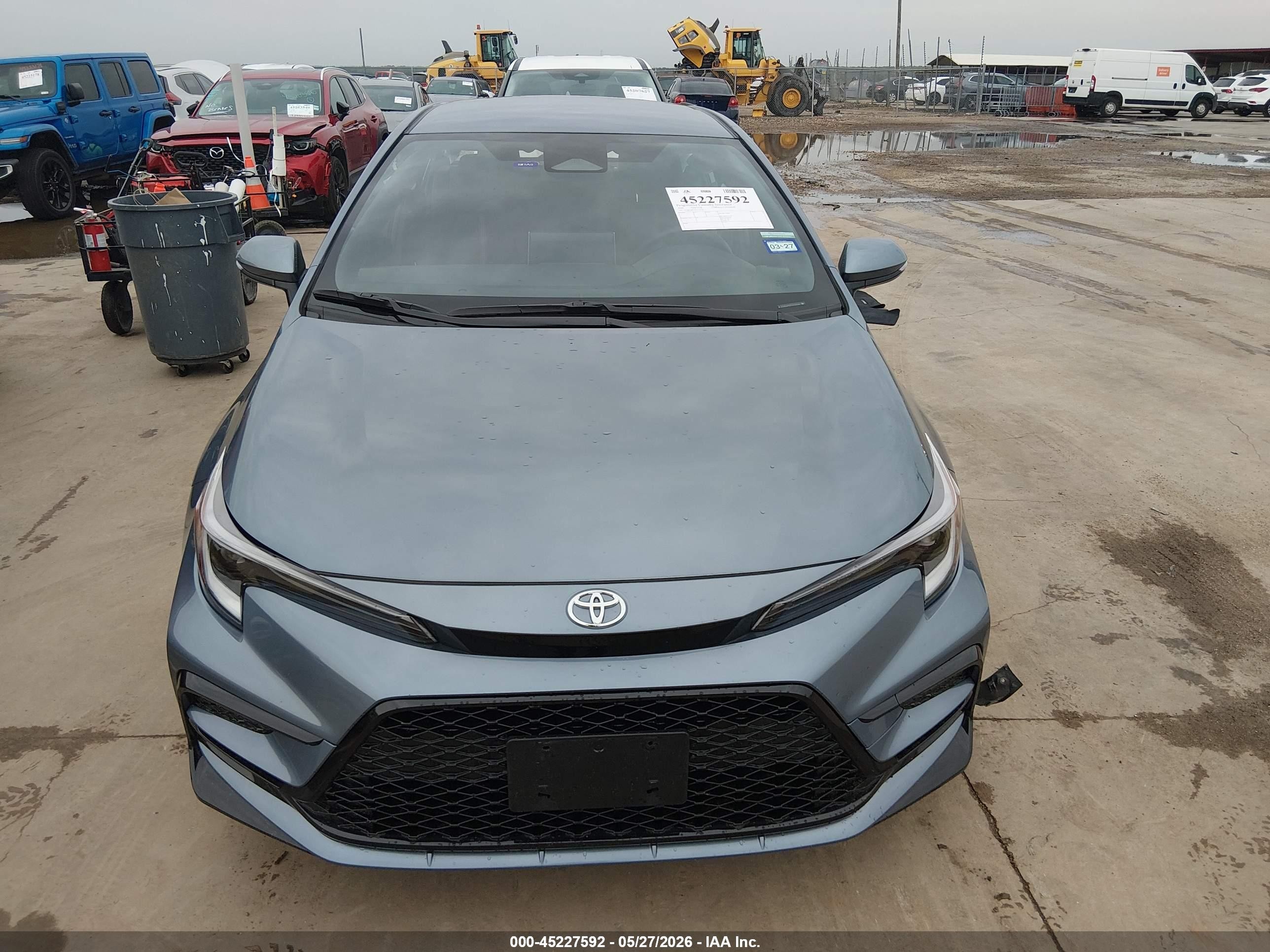 2026 Toyota Corolla Hybrid Hybrid Se Blue vin: JTDBCMFE5T3122382