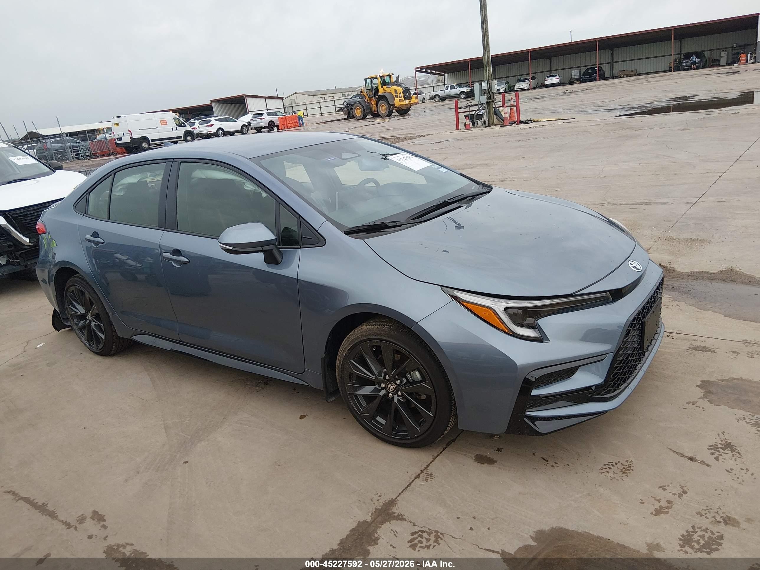 2026 Toyota Corolla Hybrid Hybrid Se Blue vin: JTDBCMFE5T3122382