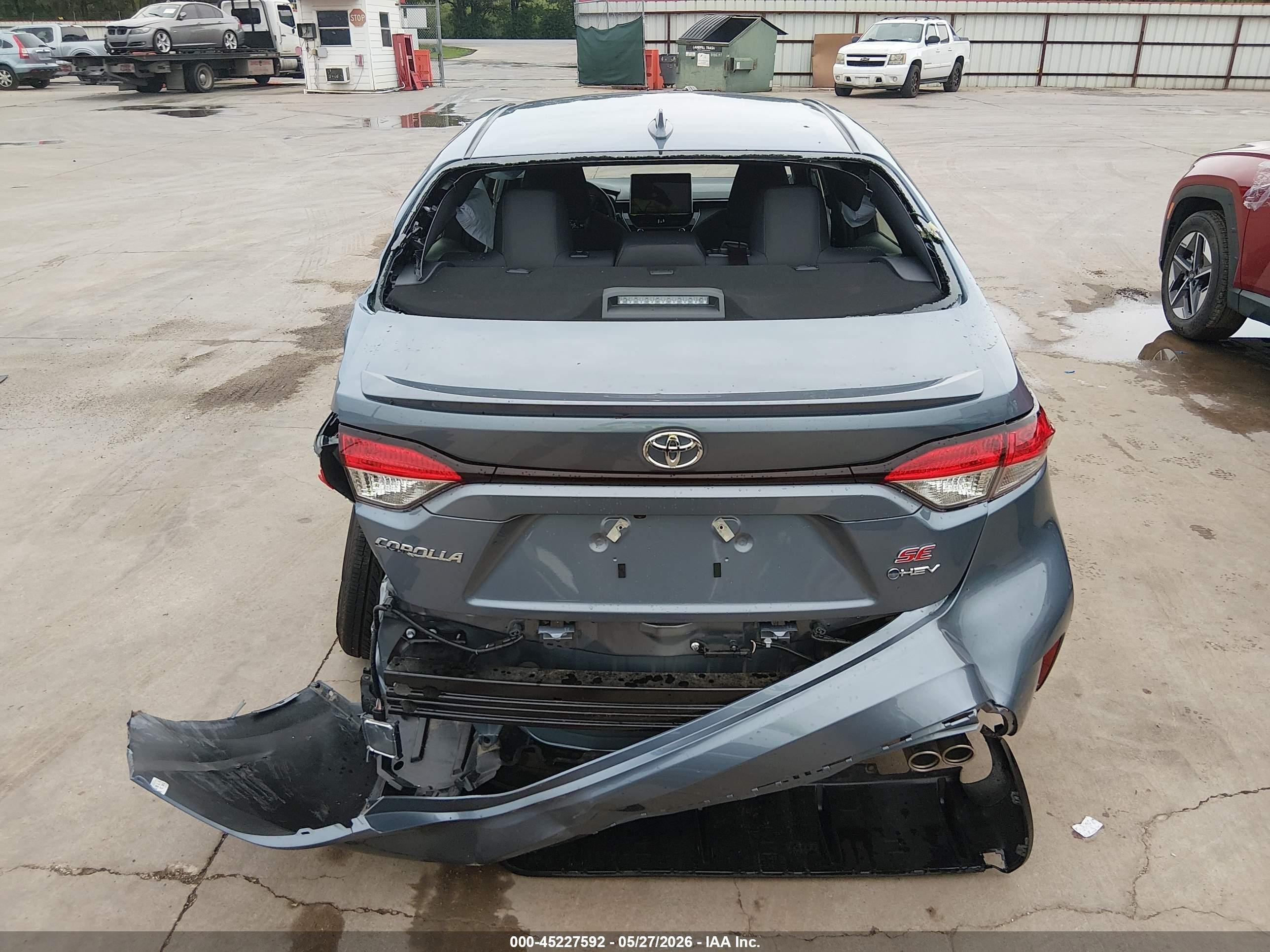 2026 Toyota Corolla Hybrid Hybrid Se Blue vin: JTDBCMFE5T3122382
