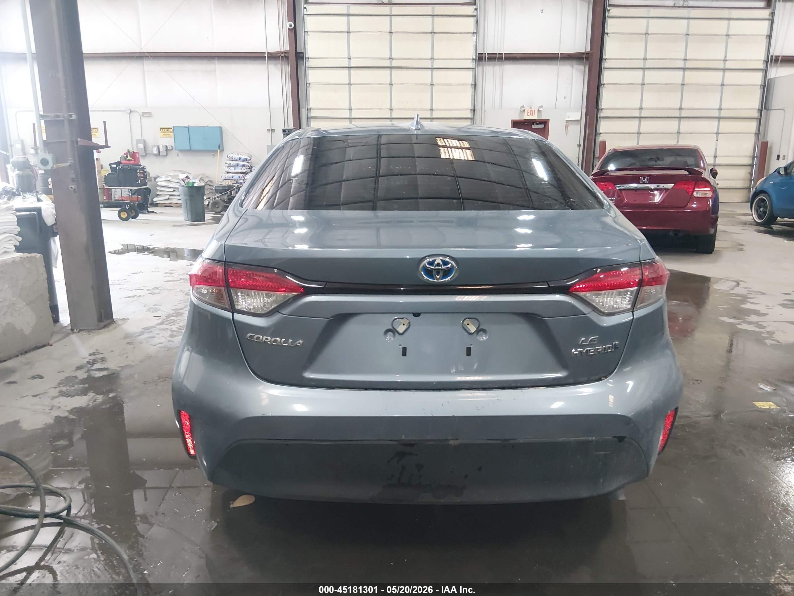 2024 Toyota Corolla Hybrid Le Blue vin: JTDBCMFE6R3056675
