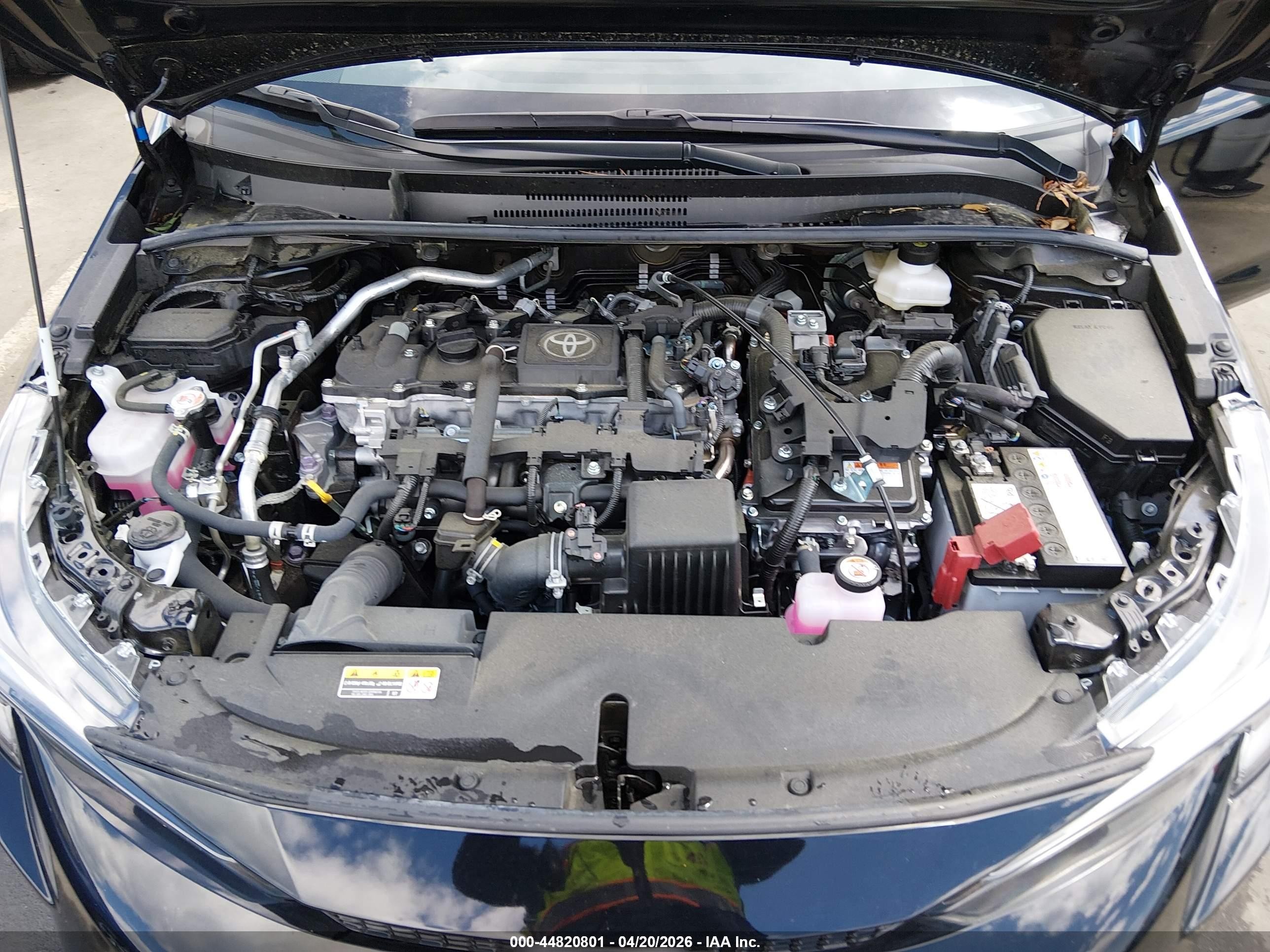 2025 Toyota Corolla Hybrid Le Black vin: JTDBCMFE6SJ042955