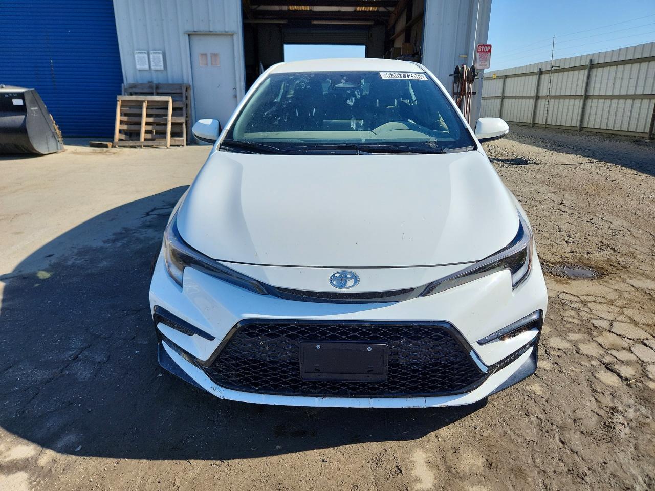 2026 Toyota Corolla Hybrid Se White vin: JTDBCMFE6T3147680