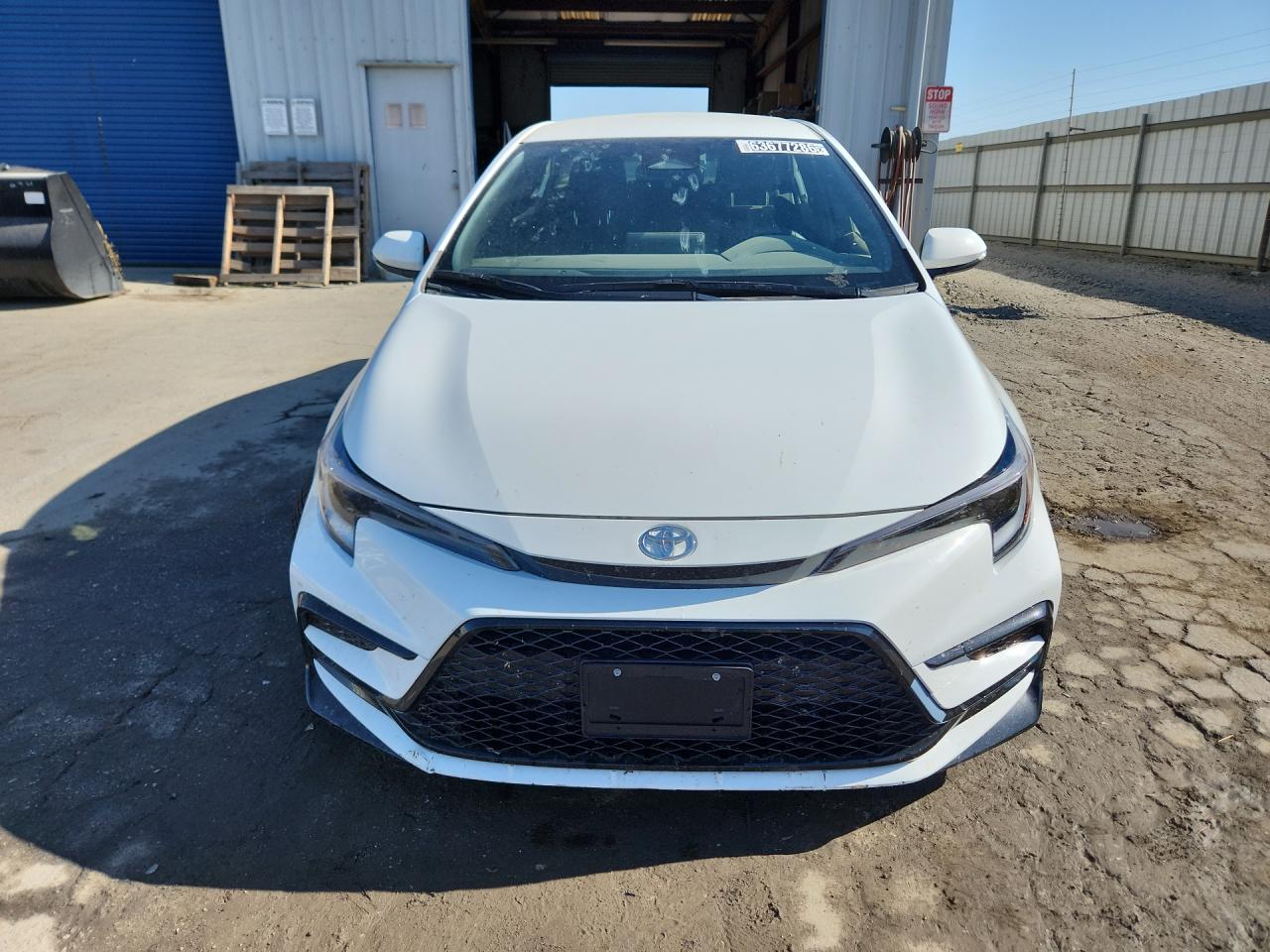 2026 Toyota Corolla Hybrid Se White vin: JTDBCMFE6T3147680 Damage: Front Bumper, Multiple Scratches Heavy, 2