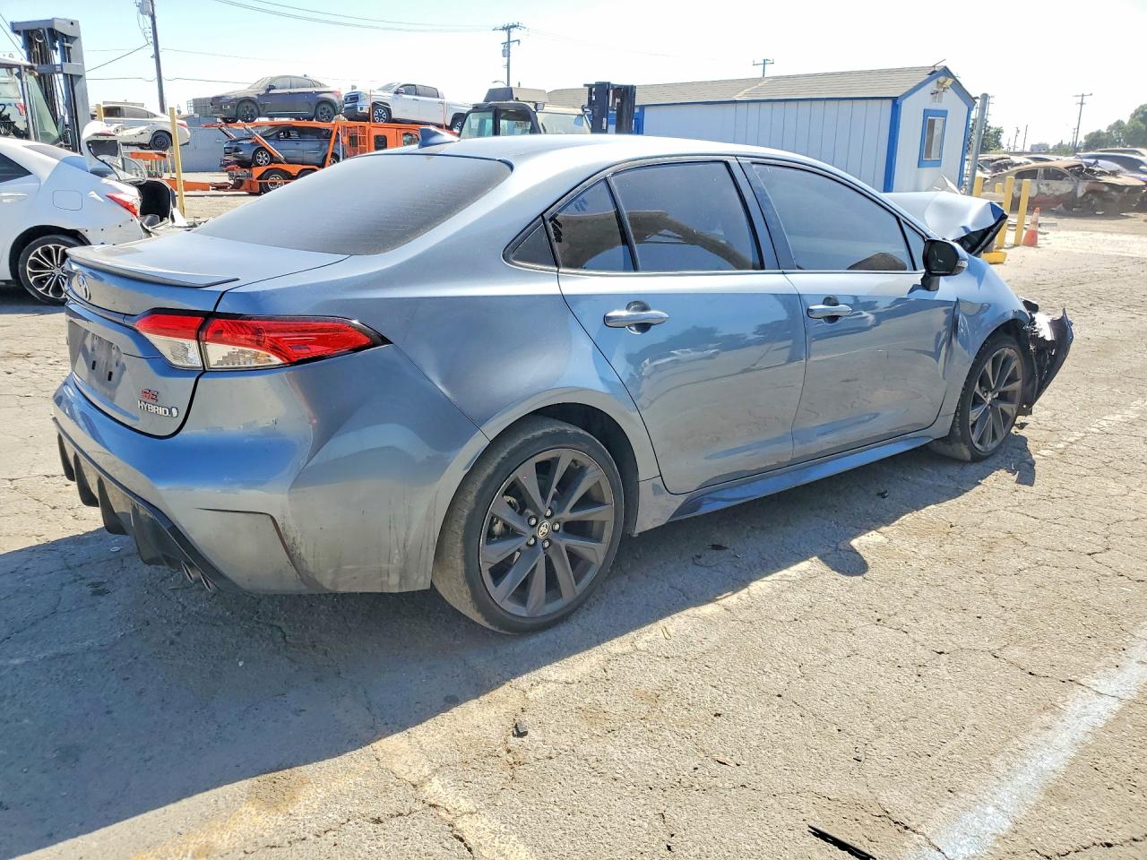 2024 Toyota Corolla Hybrid Se Silver vin: JTDBCMFE7R3045278