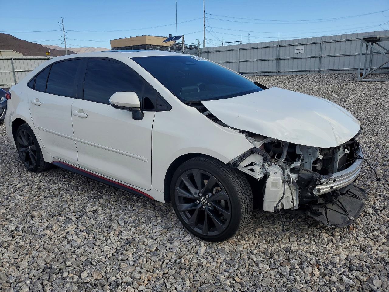 2023 Toyota Corolla Hybrid Se Infrared White vin: JTDBCMFE8P3026638